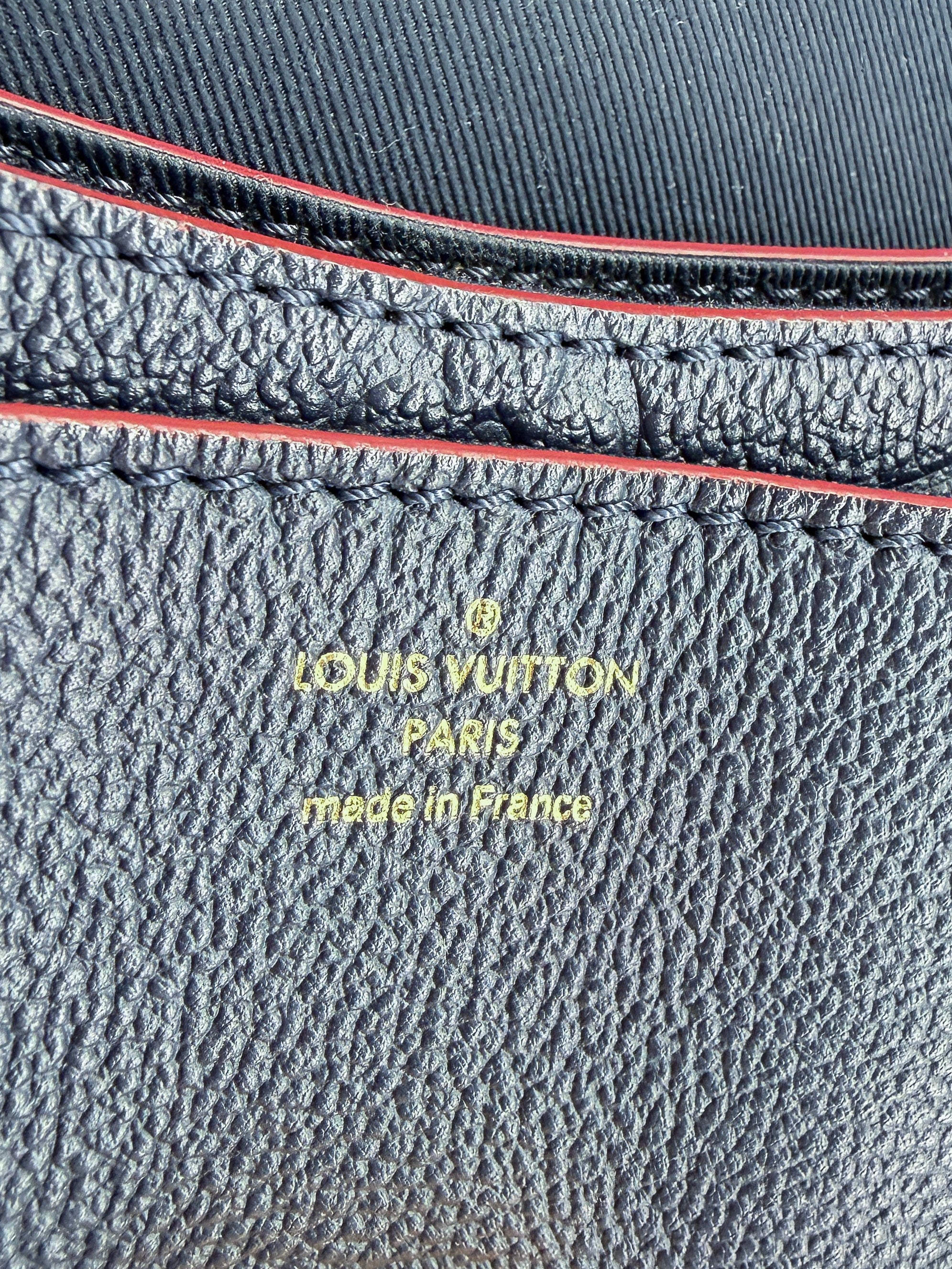 Louis Vuitton Blanche BB Marine Rouge Empreinte SP1169
