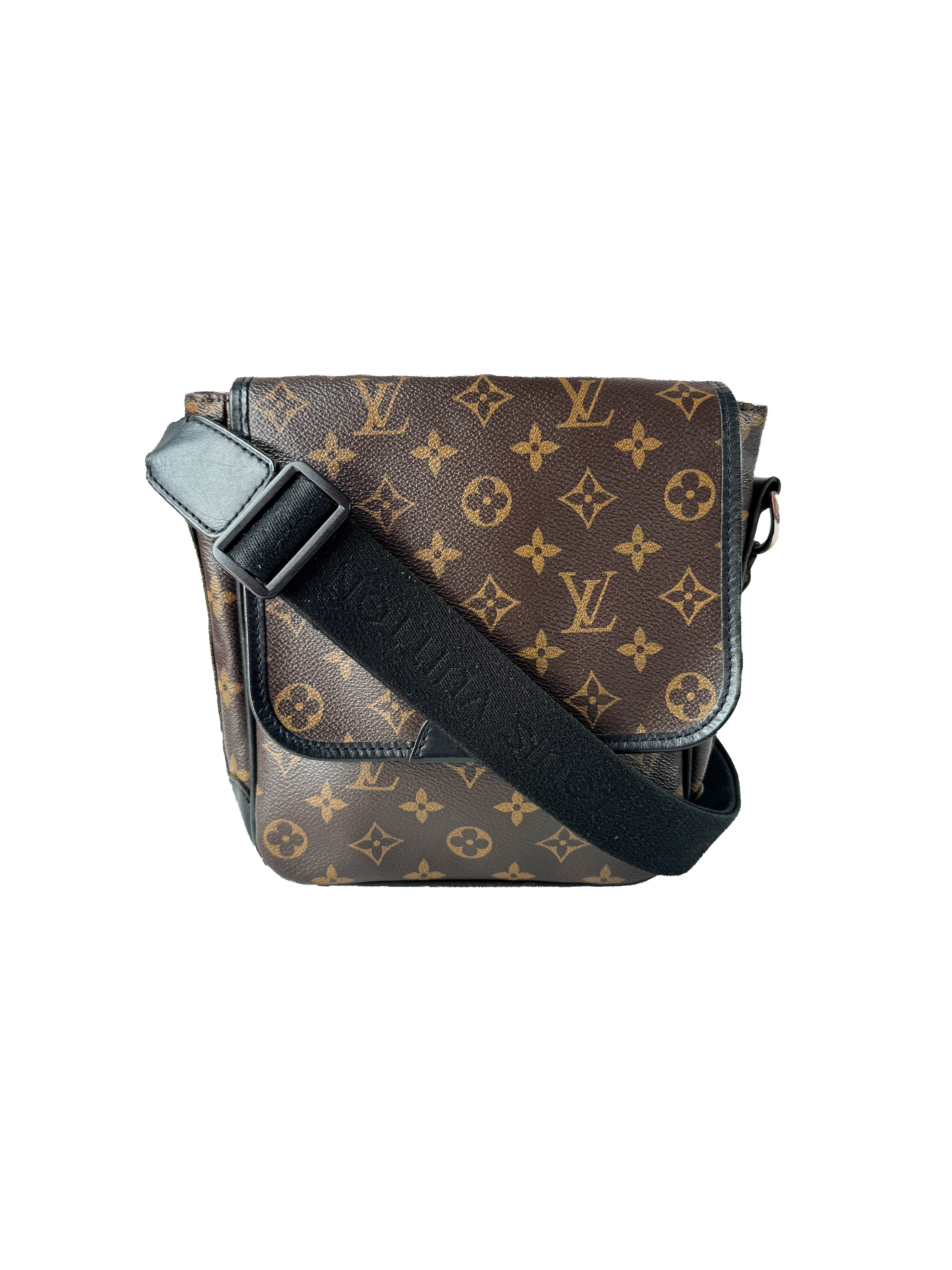Louis Vuitton Bass Messenger Bag Macassar Monogram Canvas PM  AA4171