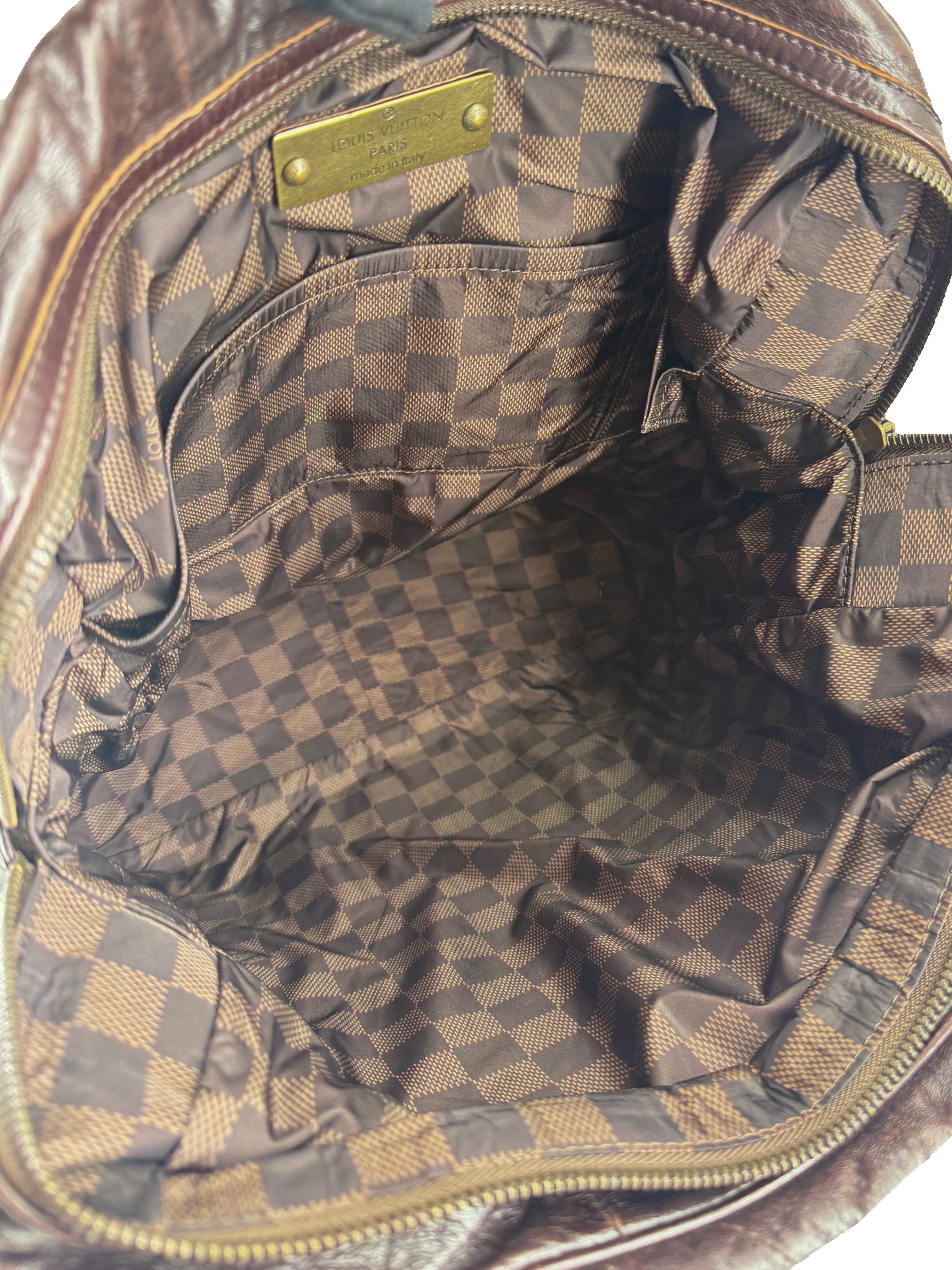 Louis Vuitton brown Soana Cabas Tote FO1017