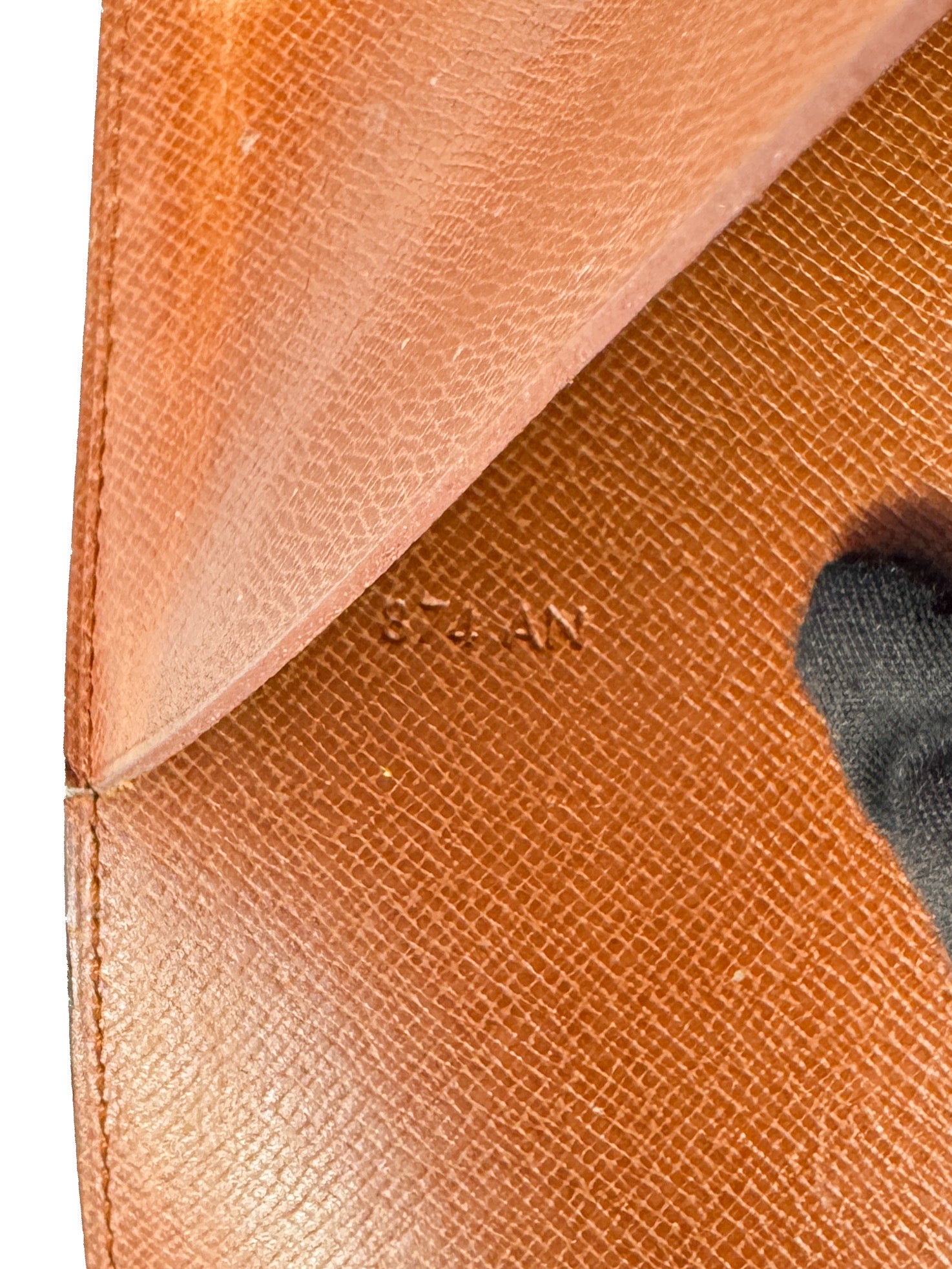 Louis Vuitton monogram vintage notebook cover 874 AN