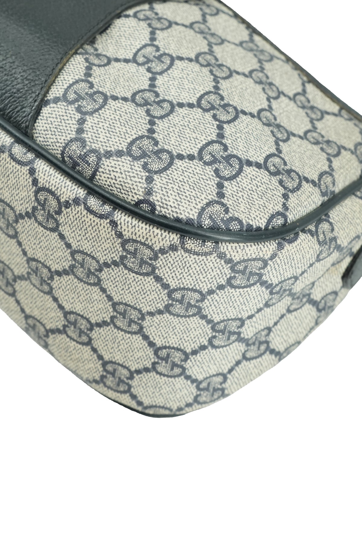 Gucci navy vintage sherry line crossbody 89-02-032