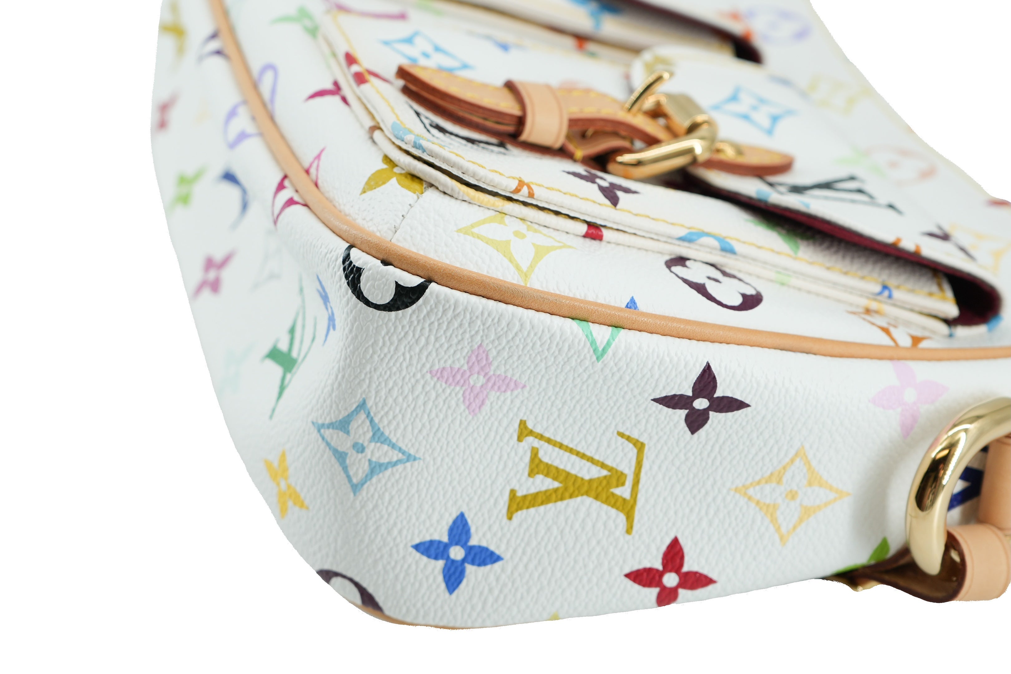 Louis Vuitton white multicolor Lodge PM LD0033