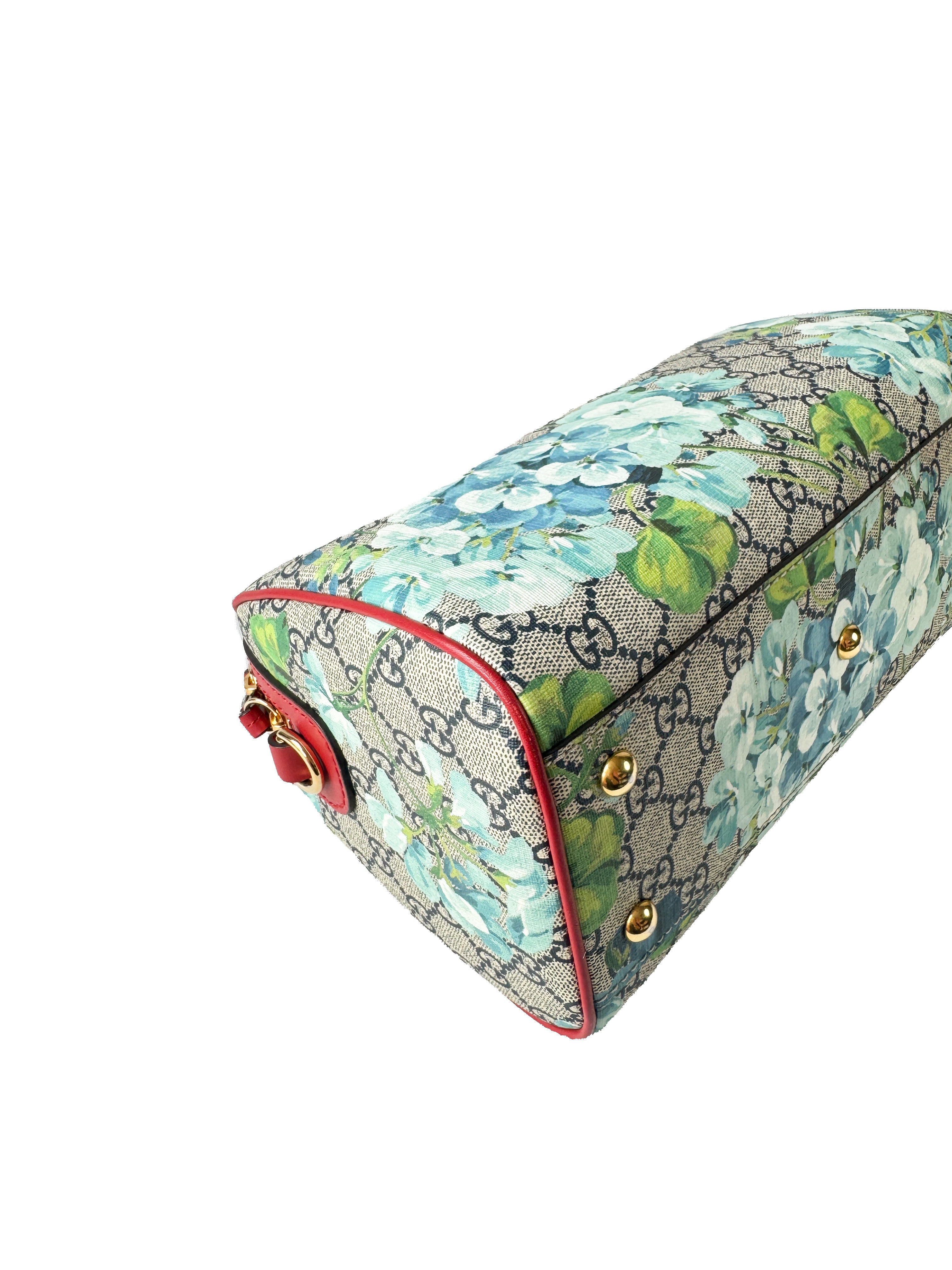 Gucci Supreme GG Blooms boston bag 546314 535795