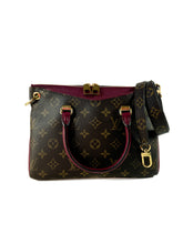 Louis Vuitton monogram Pallas BB full raisin SD1127