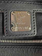 MCM black leather Klara hobo
