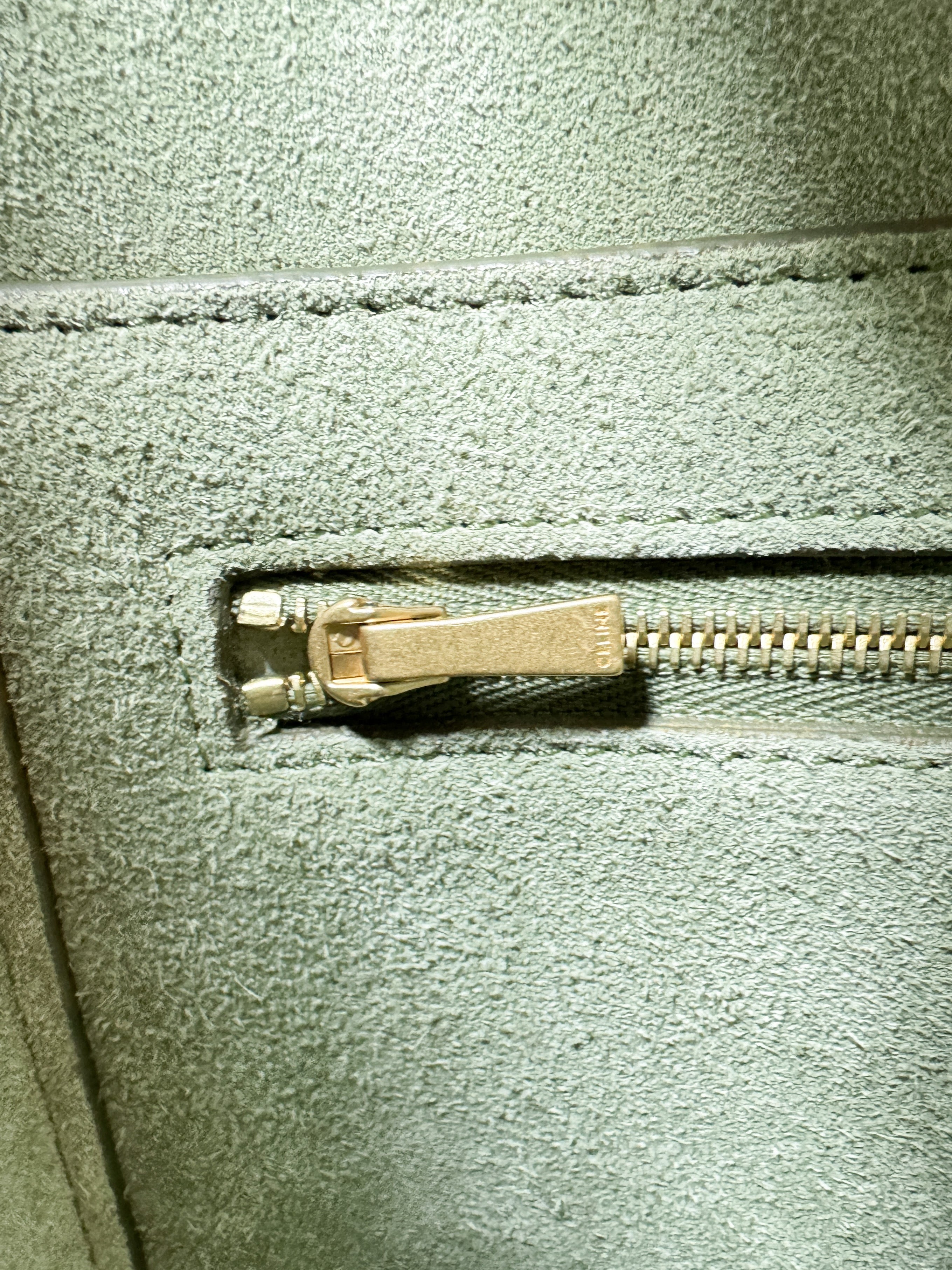 Celine green Sangle Seau small 20-BO-0290