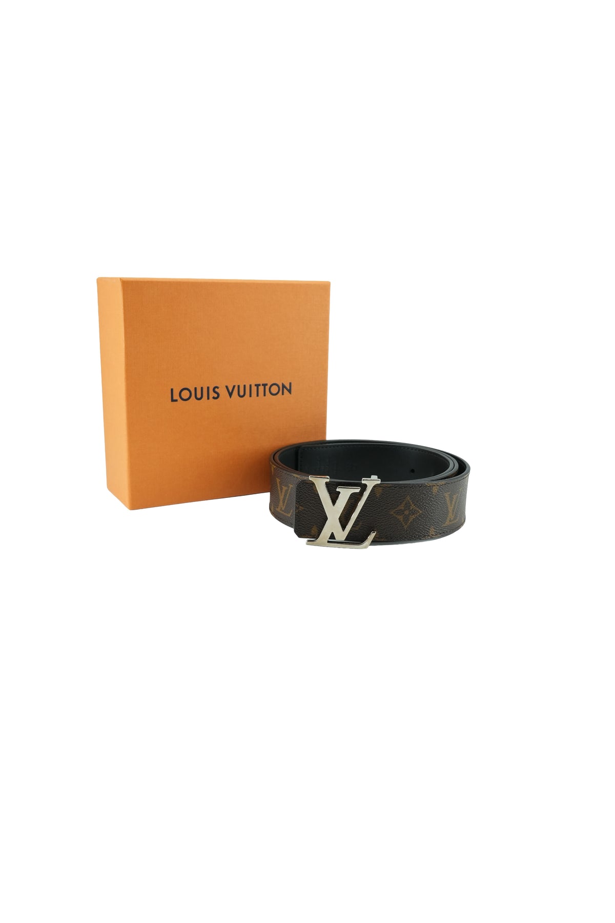 Louis Vuitton monogram reversible Initiales belt AC1169