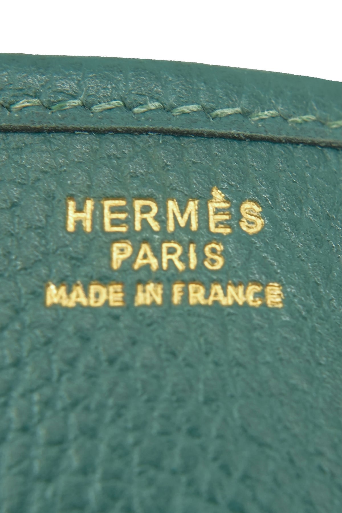 Hermès dark green Evelyne I GM Courchevel (Y)