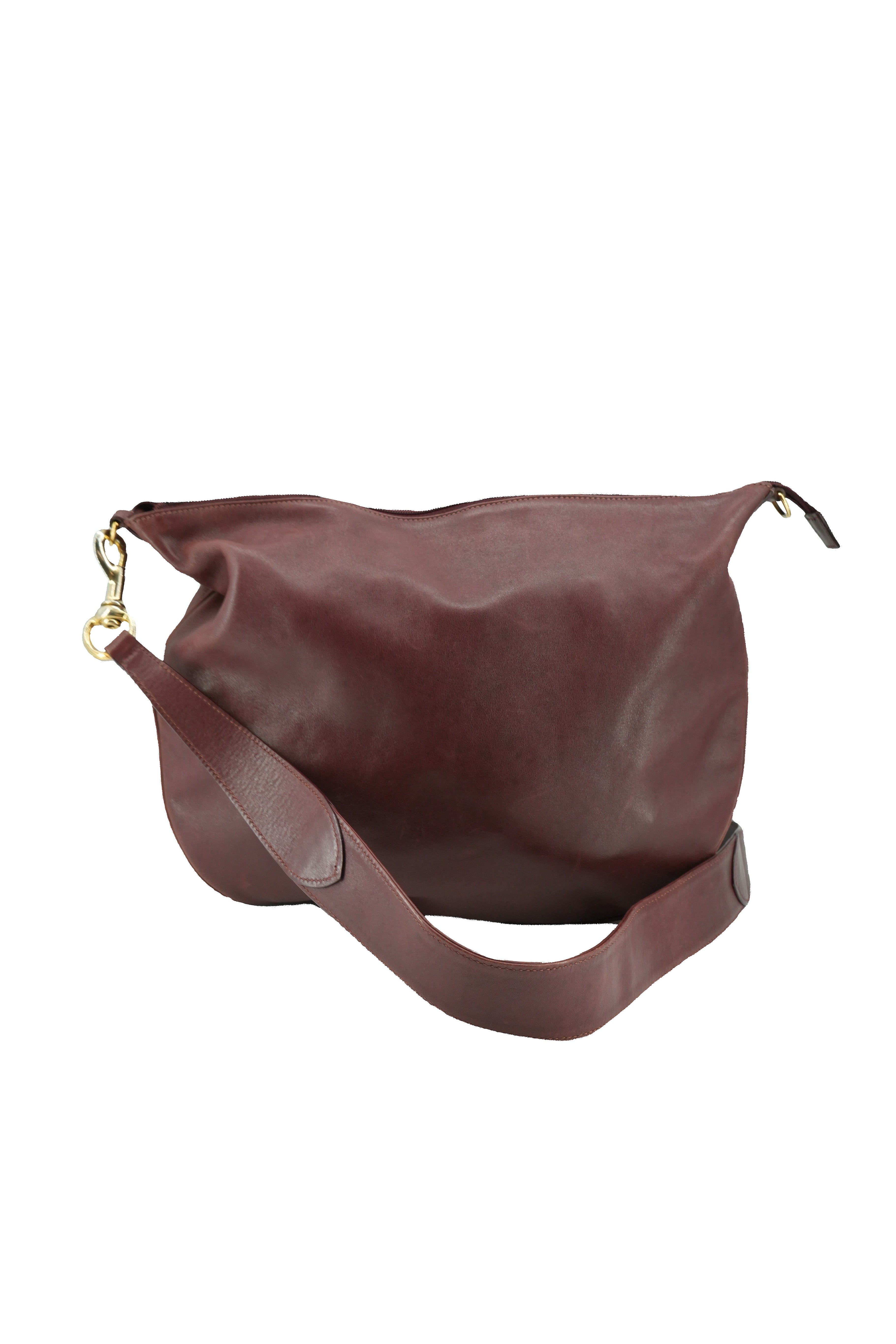 Gucci burgundy vintage leather shoulder bag 001-115-1206