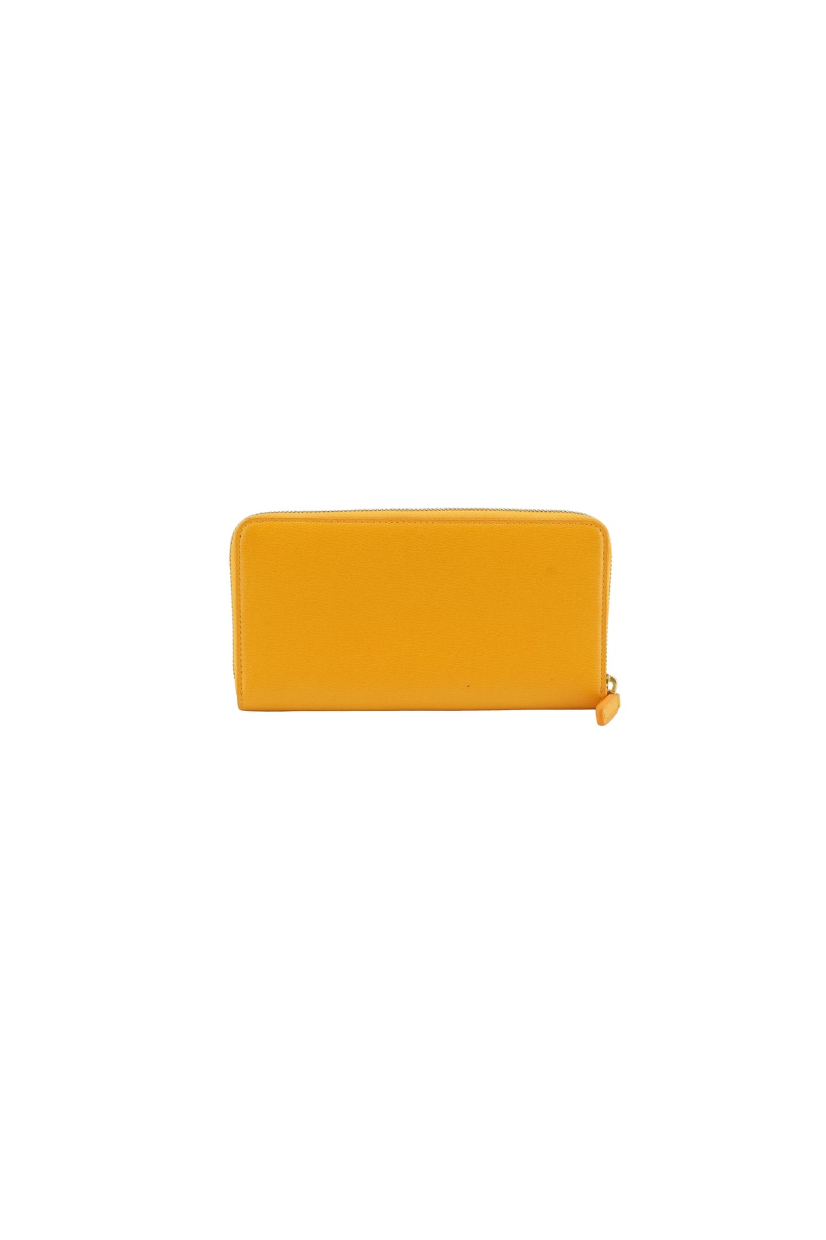 MCM yellow Mina long wallet BOX