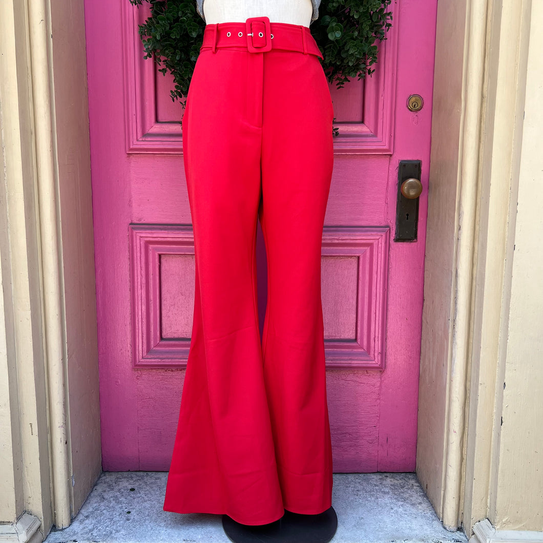 SugarLips red dress pants size L
