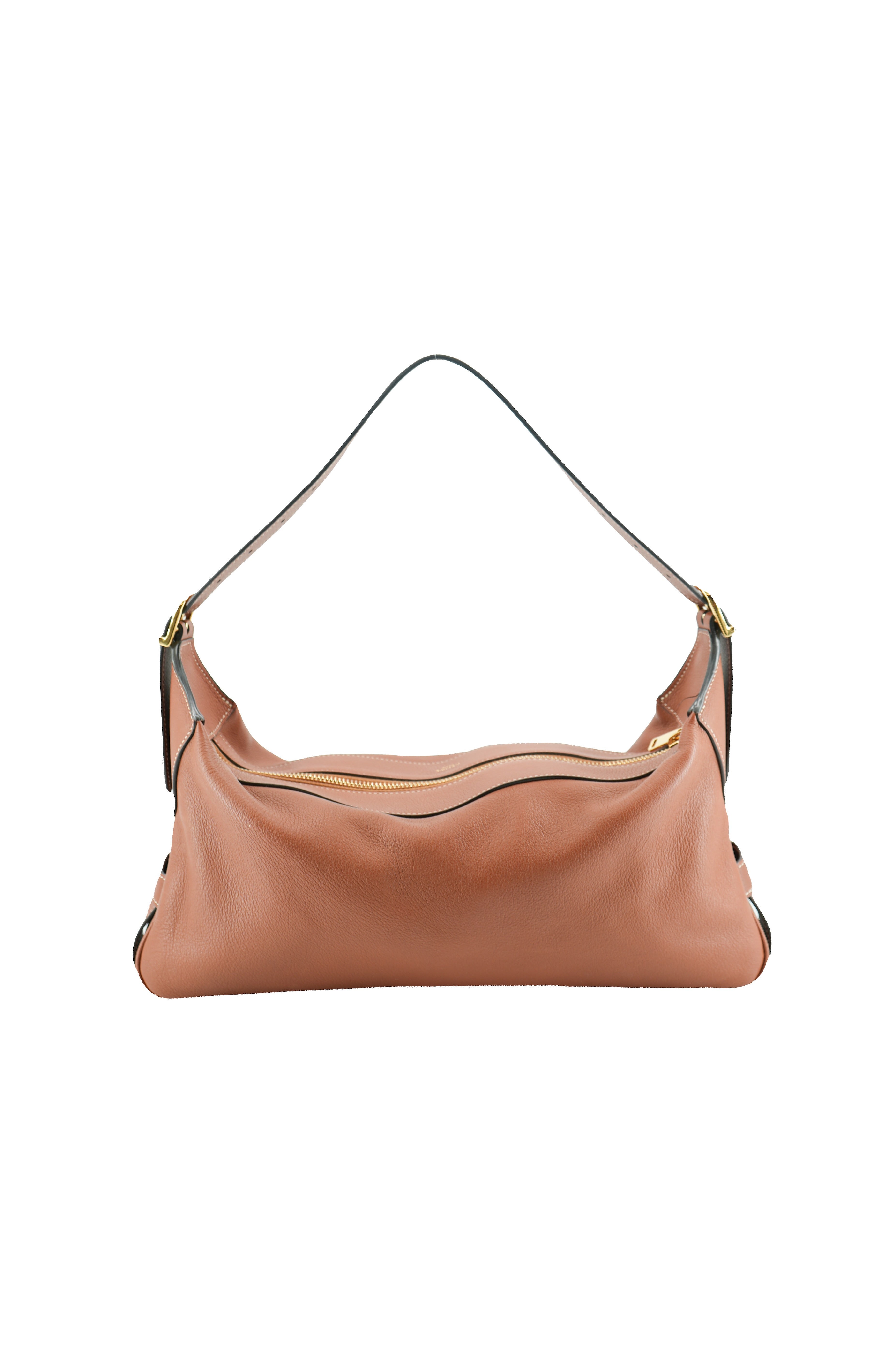 Celine brown medium Romy shoulder bag S-SL-4263