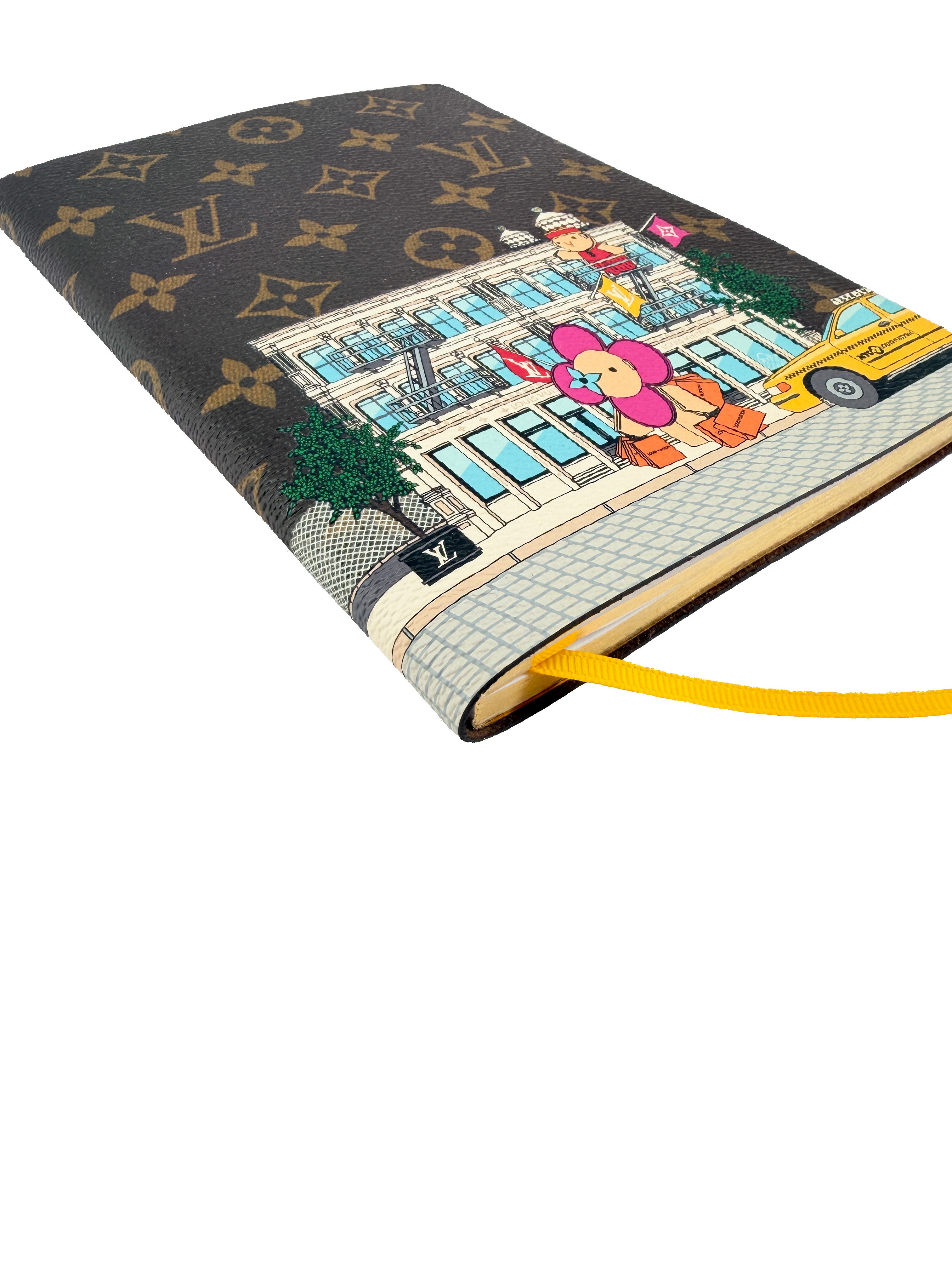 Louis Vuitton monogram 2022 Christmas Vivienne notebook MM