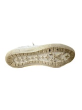 Louis Vuitton white leather monogram sneakers size 37 MS0172