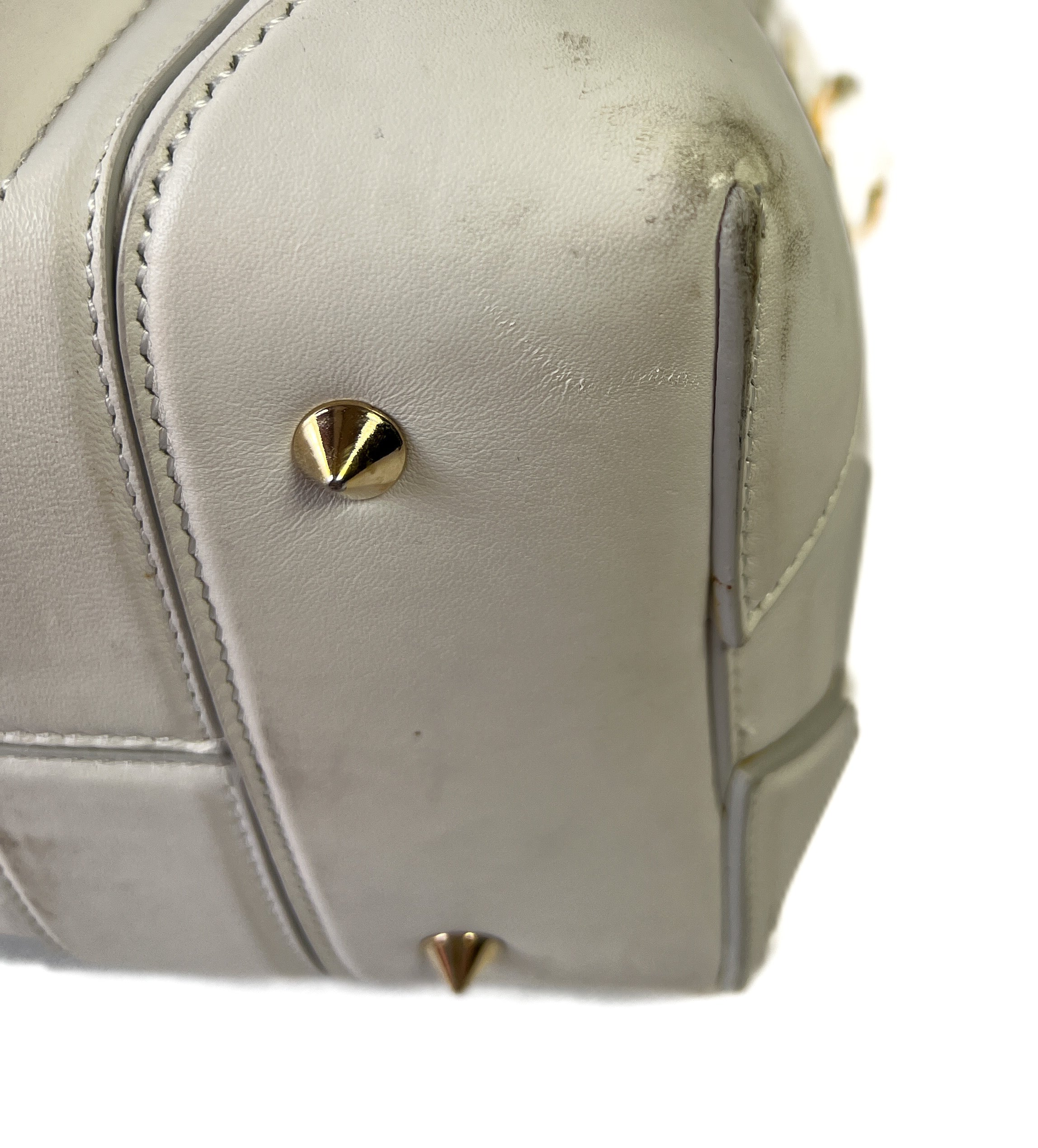 Givenchy white leather small Lucrezia Sandy satchel