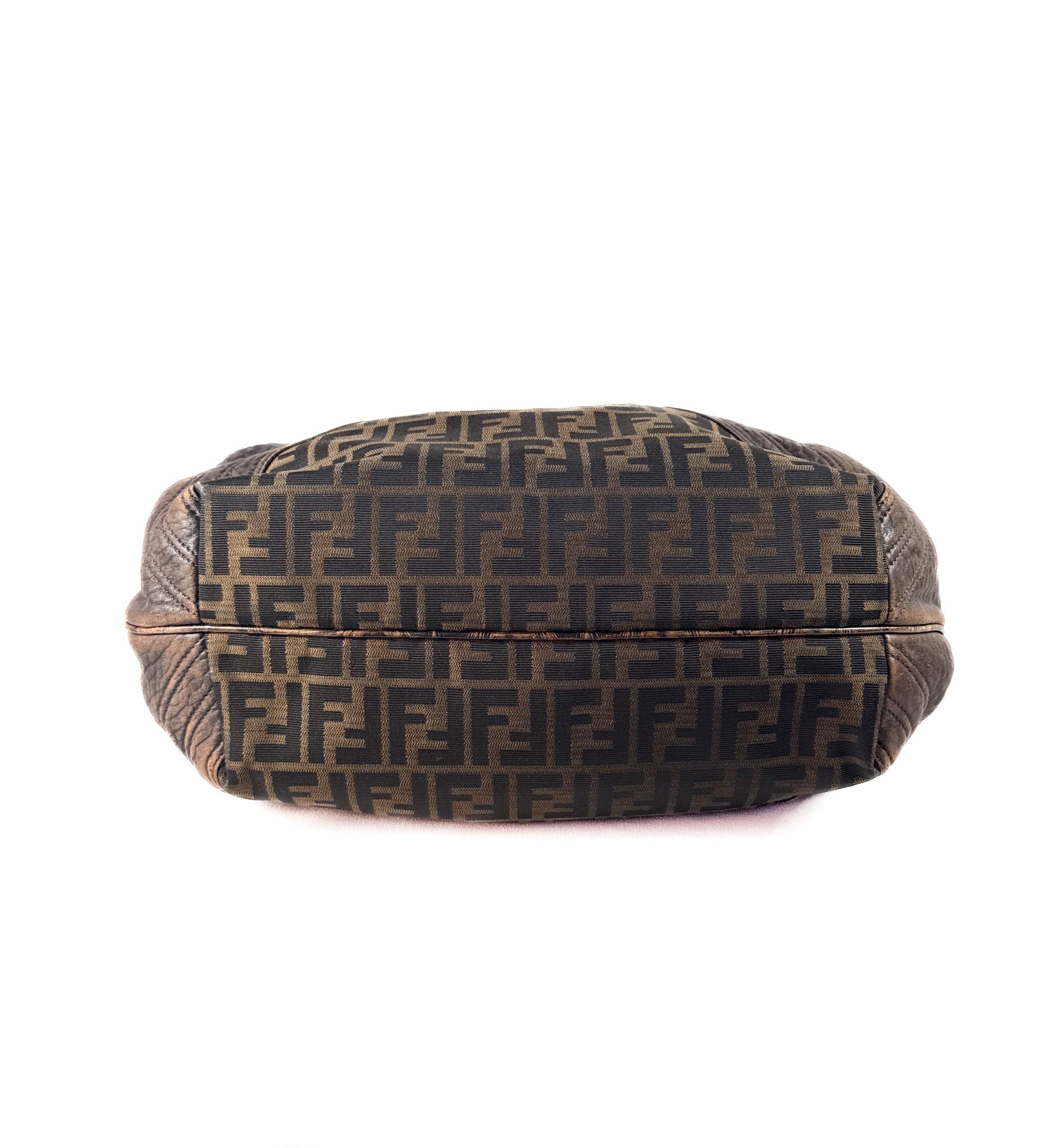 Fendi brown Zucca Spy bag *as is*