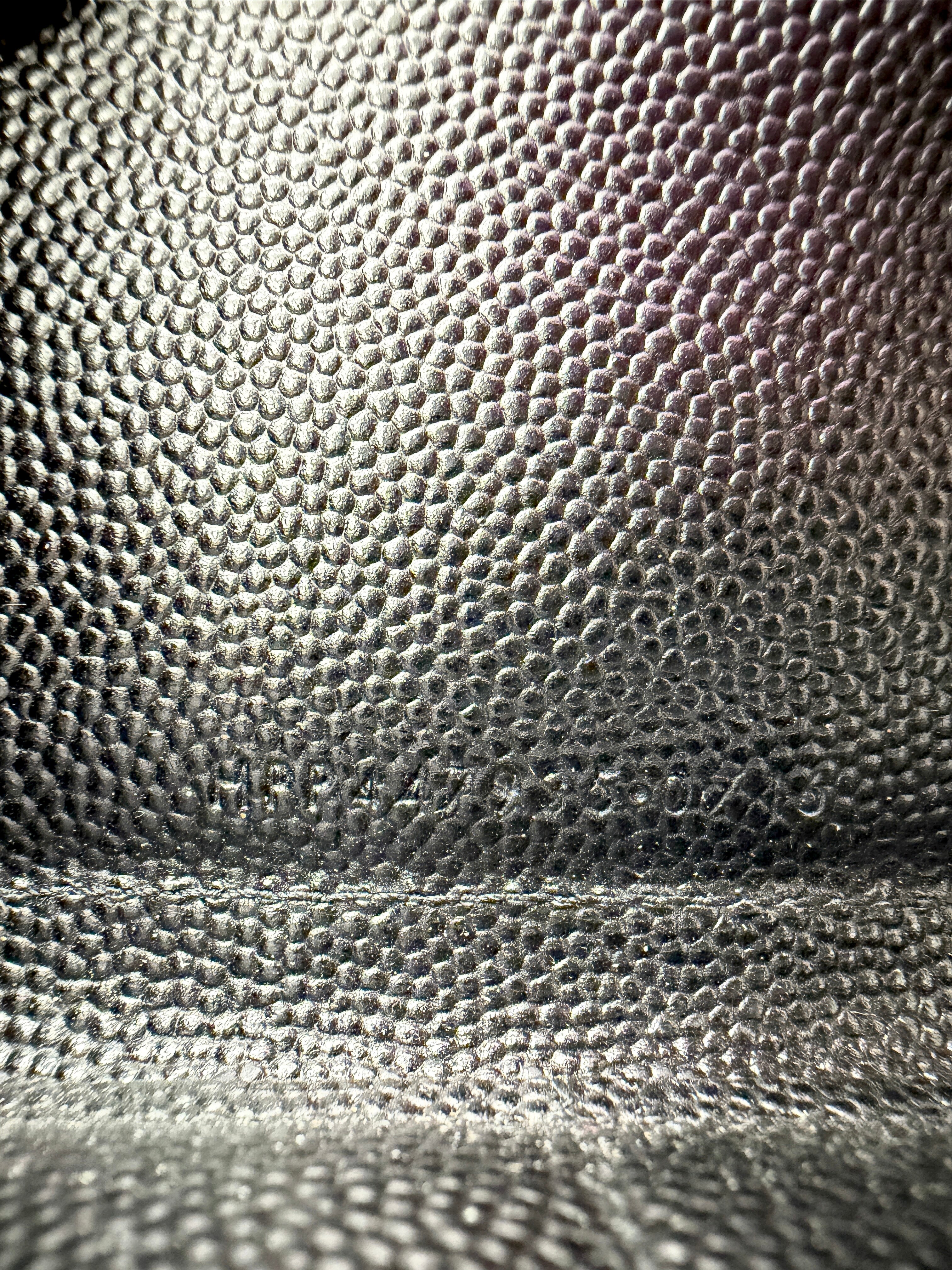 Saint Laurent black star motif leather zip around wallet HPP447985076