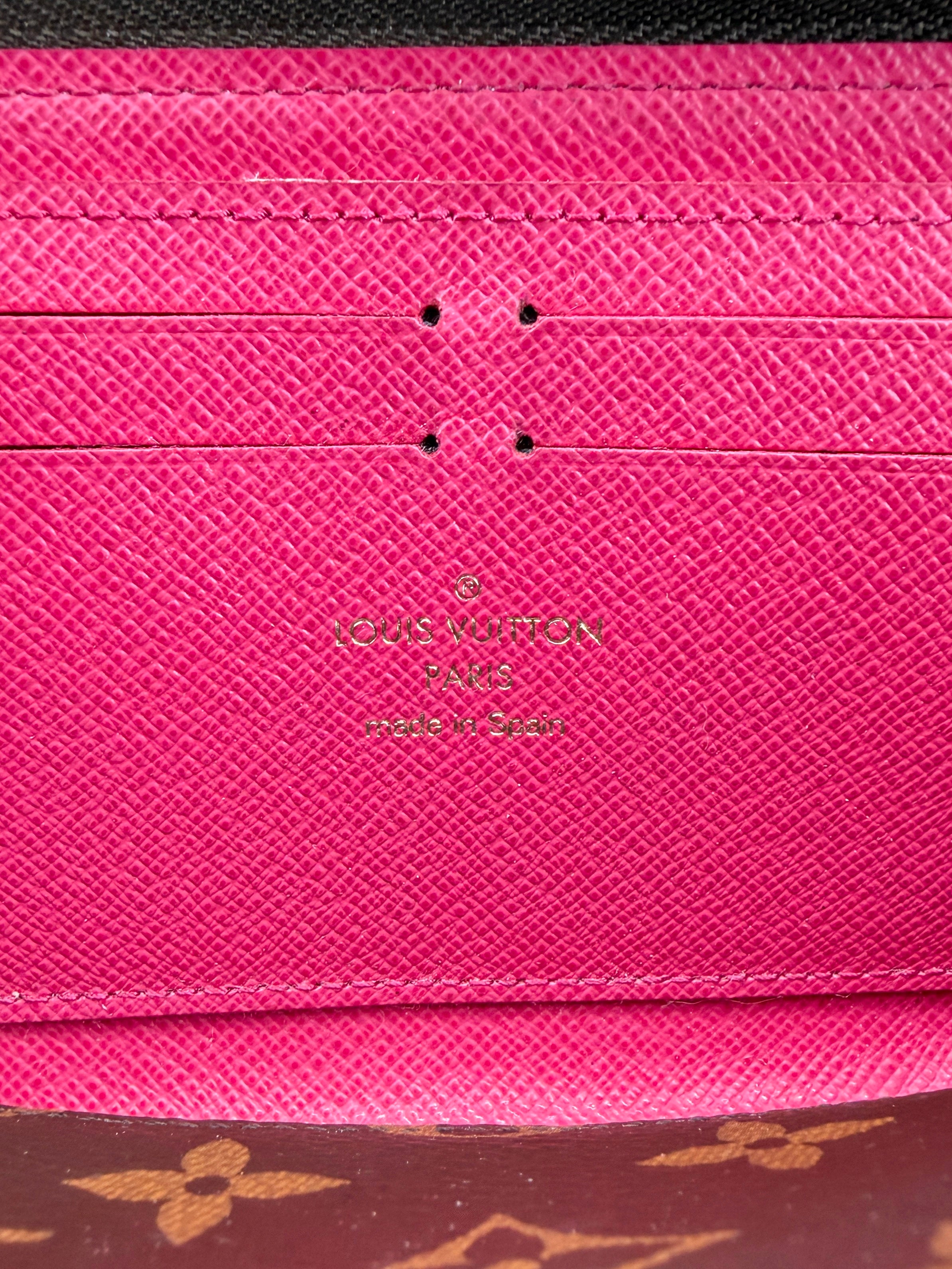 Louis Vuitton monogram floral limited edition Clemence wallet GI4118