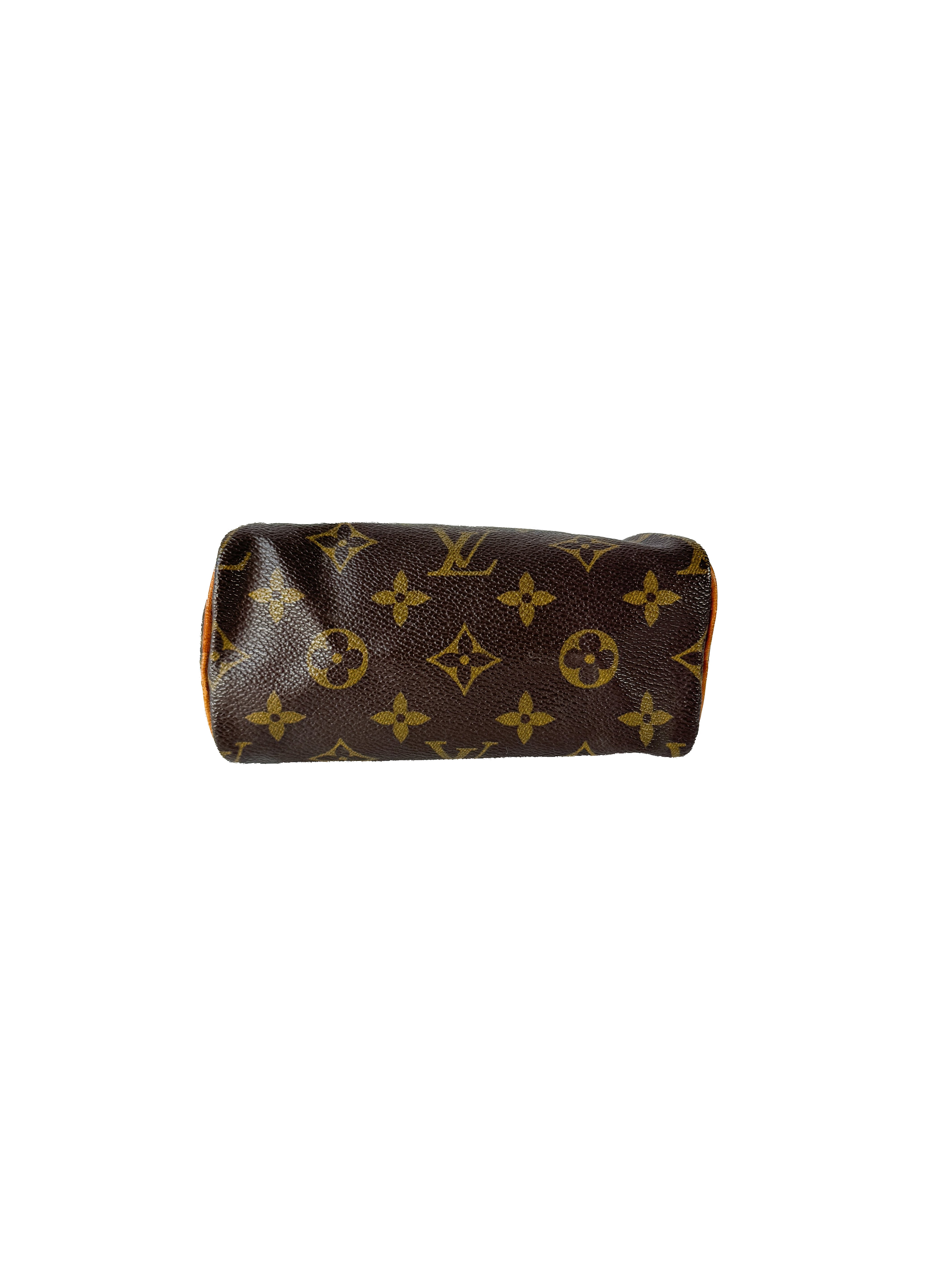 Louis Vuitton monogram mini Speedy w/strap
