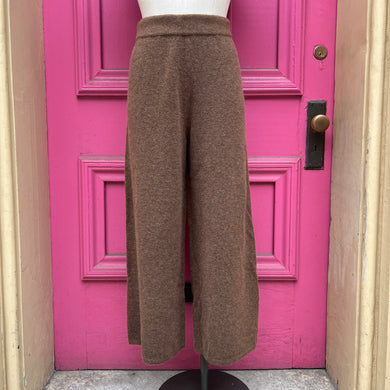 Jenni Kayne brown cashmere blend Marina pants size L NWT