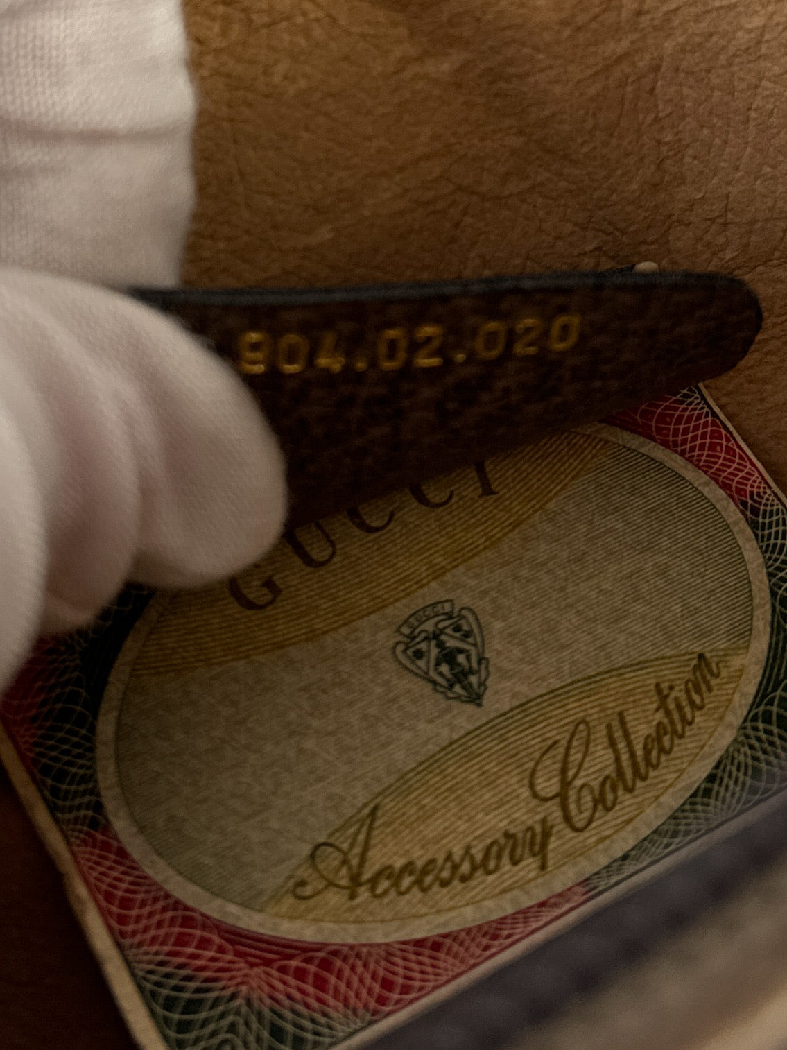 Gucci signature coated canvas vintage crossbody 80s/90s