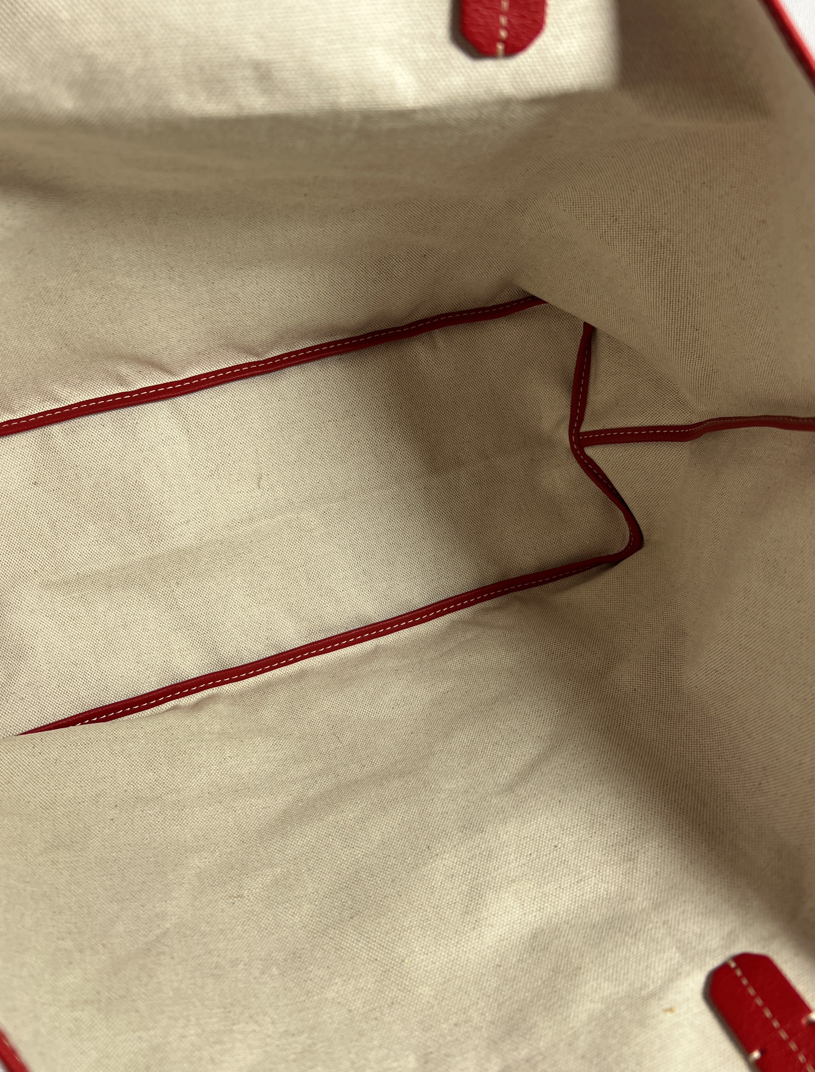 Goyard Saint Louis red tote PM