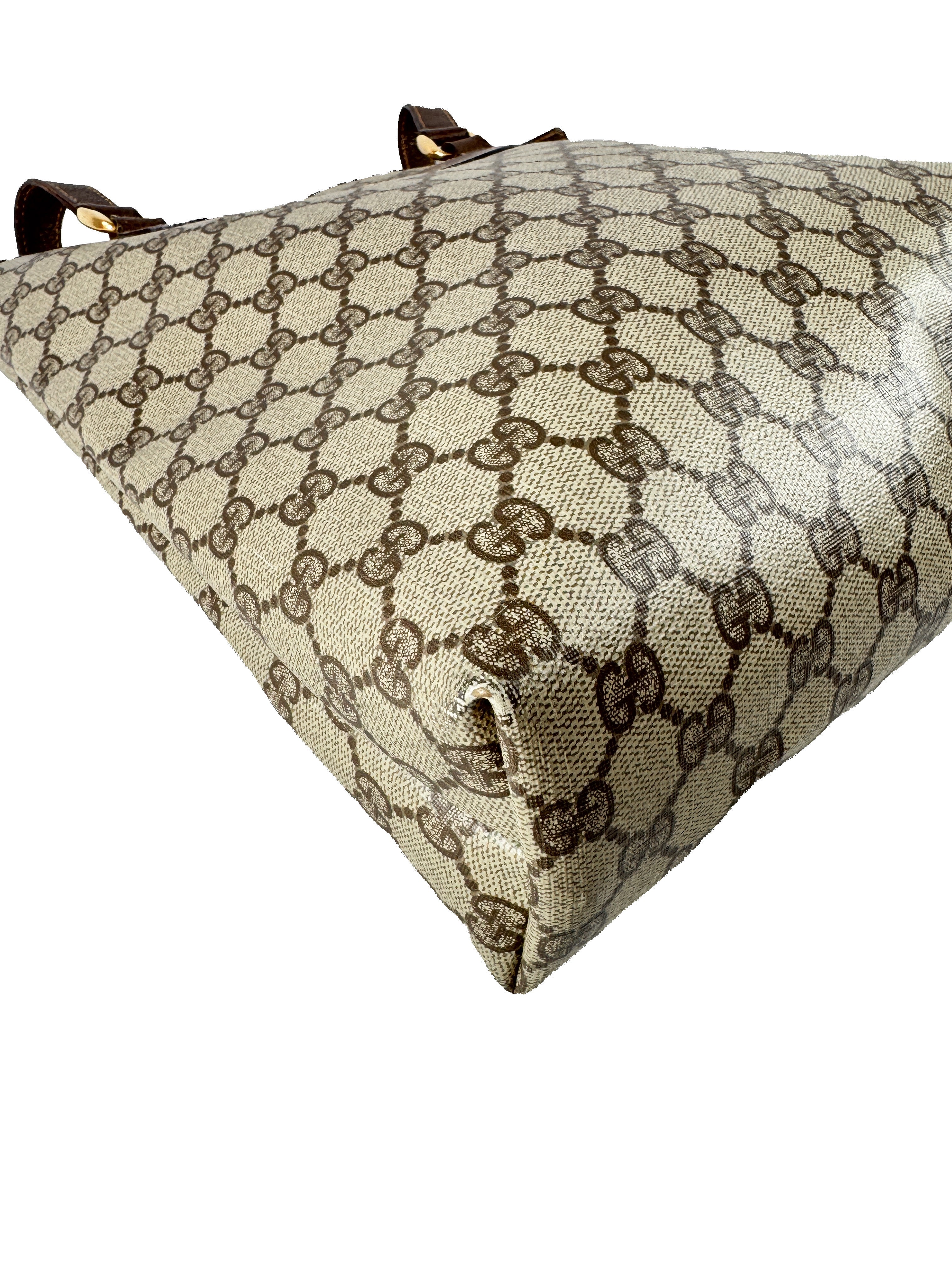 Gucci vintage GG brown tote 2696130