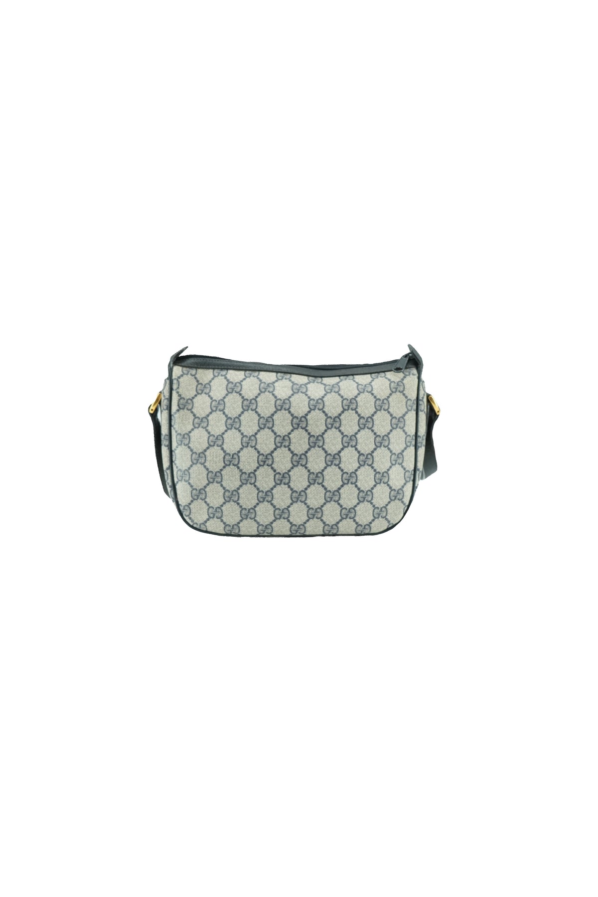 Gucci navy vintage sherry line crossbody 89-02-032