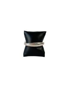 John Hardy sterling silver, yellow gold Viper cuff bracelet