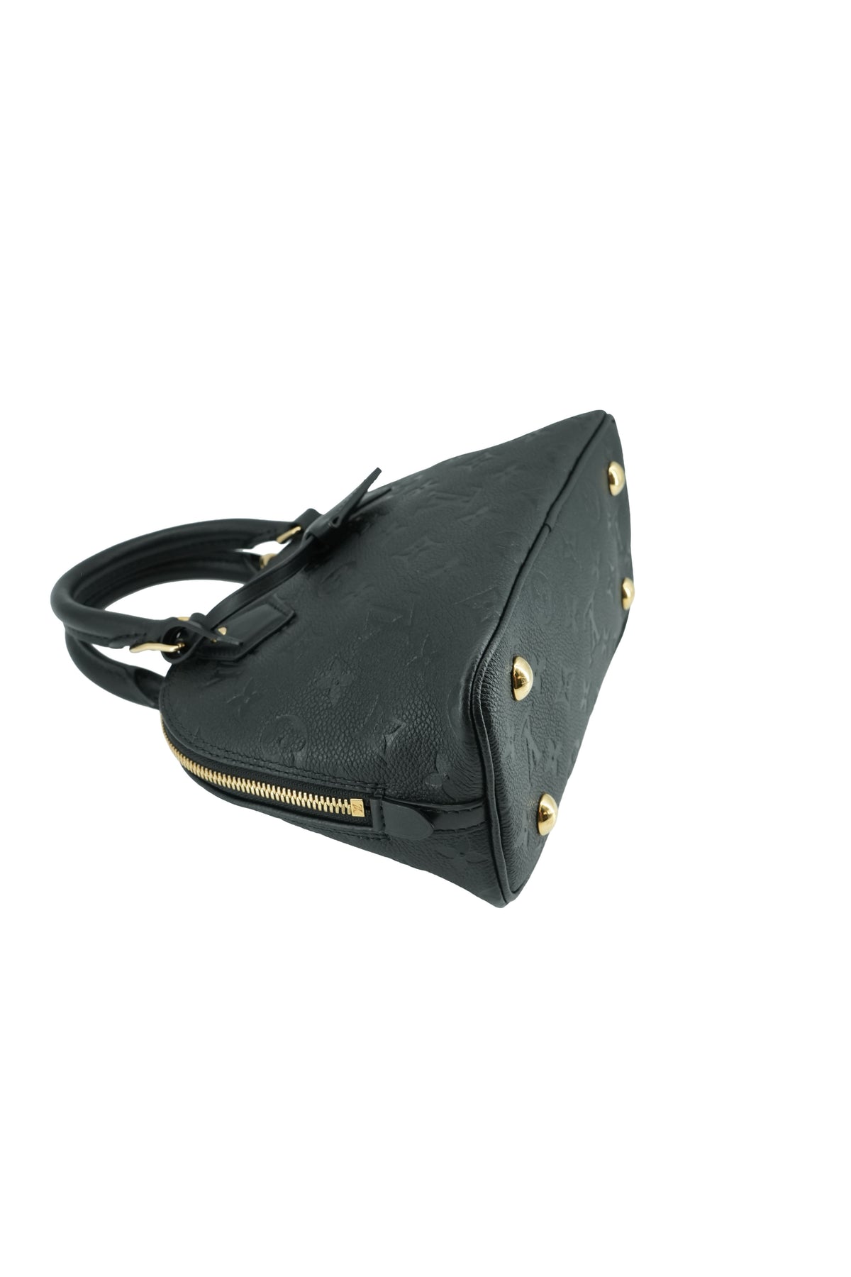 Louis Vuitton monogram empreinte black Alma BB NFC
