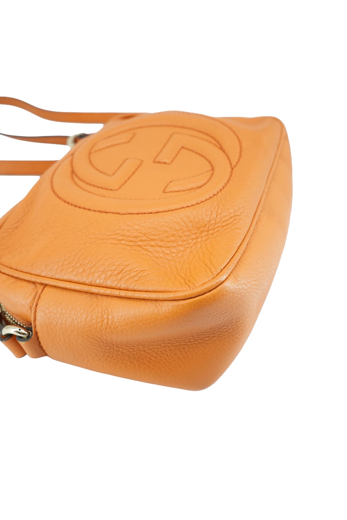 Gucci orange soho disco crossbody 308364 498879
