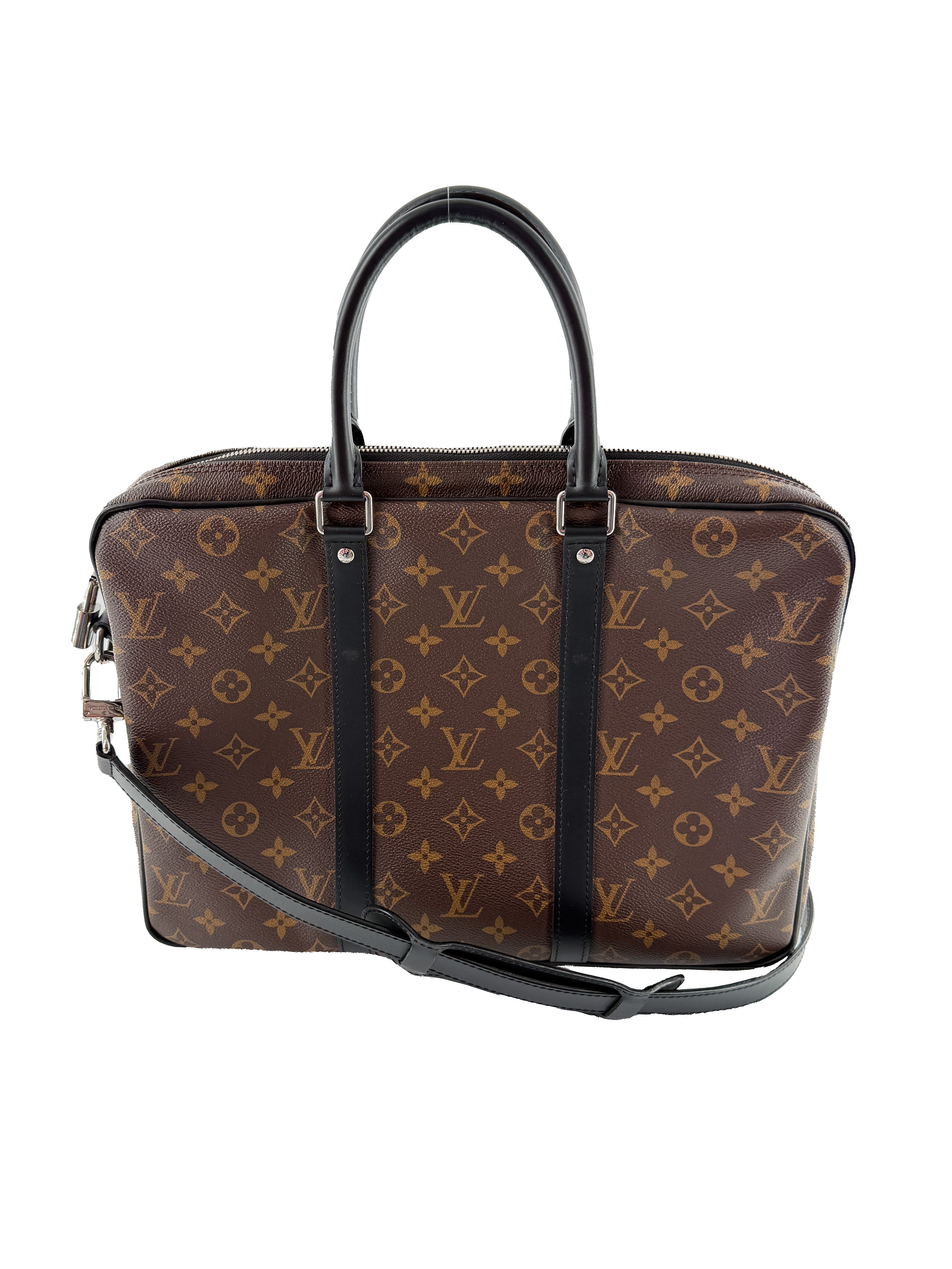 Louis Vuitton monogram Porte Documents Voyage Briefcase NFC - My Girlfriend's Wardrobe LLC