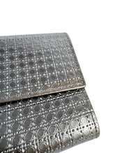 Christian Dior metallic patent leather micro Cannage  Lady Dior WOC  88-MA-0176