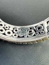 John Hardy sterling silver 18k gold leaf Ayu dot collection bracelet