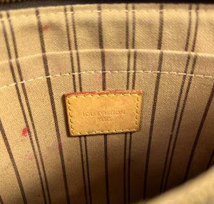 Louis Vuitton monogram neverfull zip pouch 2014