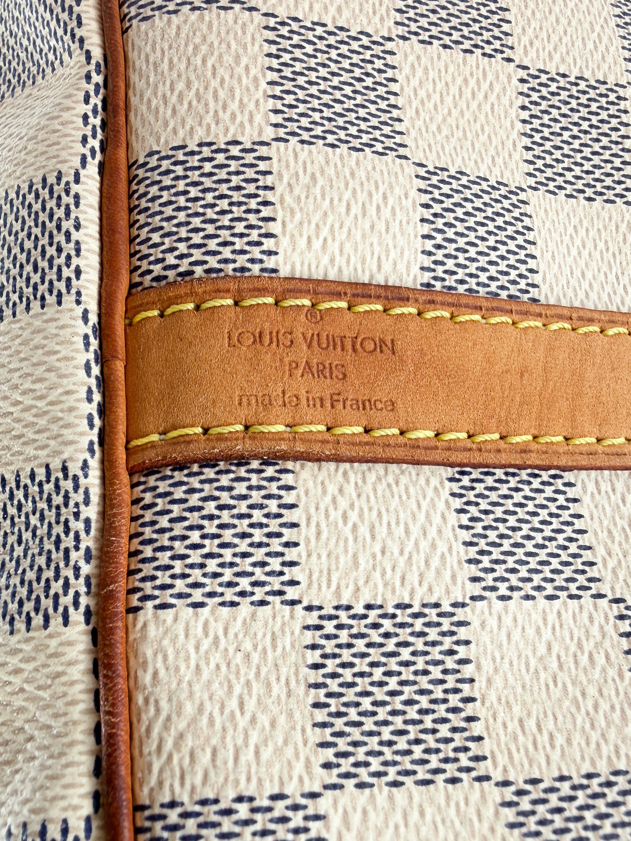 Louis Vuitton damier azur Speedy 35 bandouliere SP0143