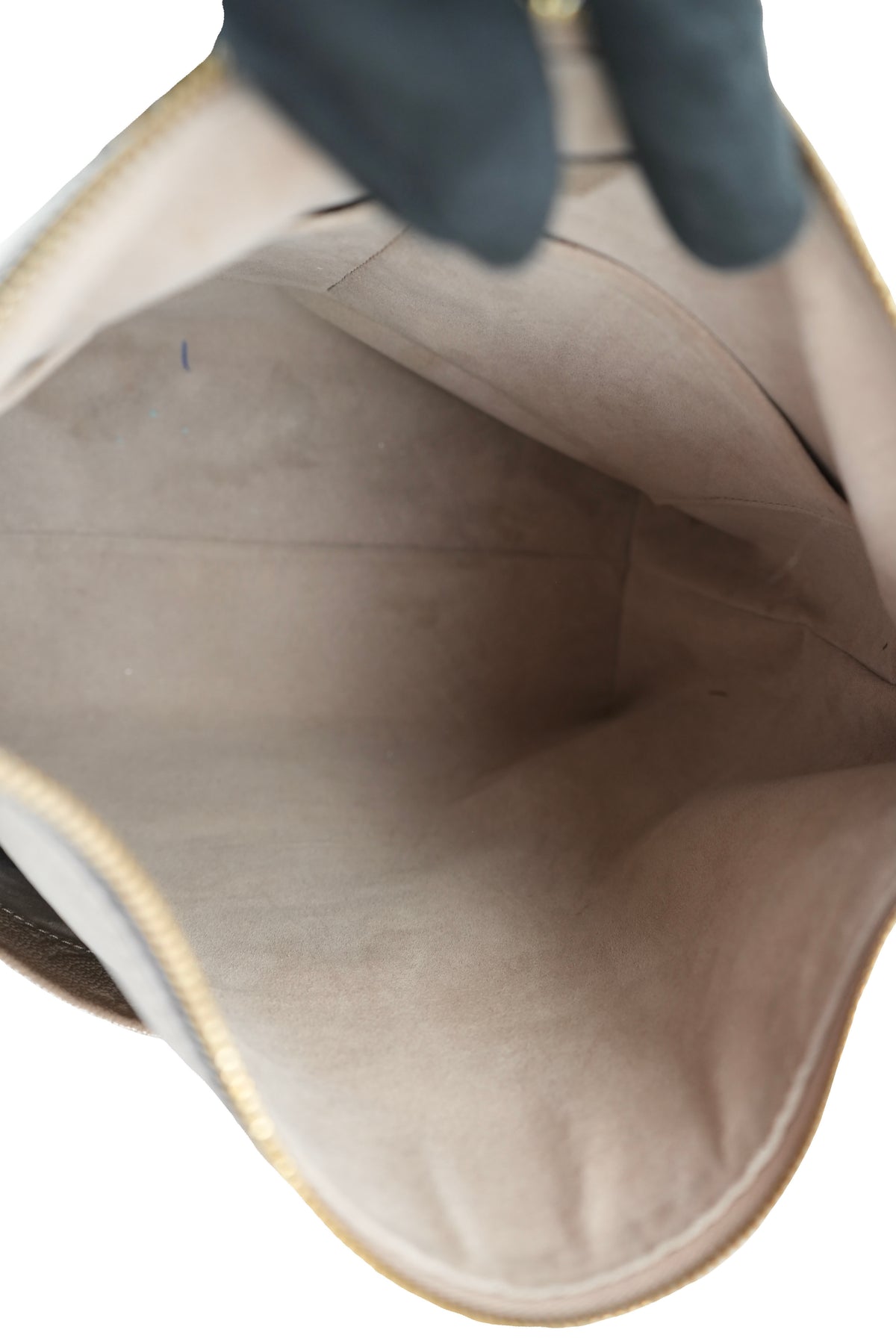 Louis Vuitton monogram empreinte taupe Maida hobo
