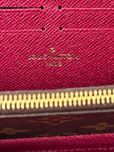 Louis Vuitton Monogram Clemence Wallet Fuchsia SD0211 current retail $600