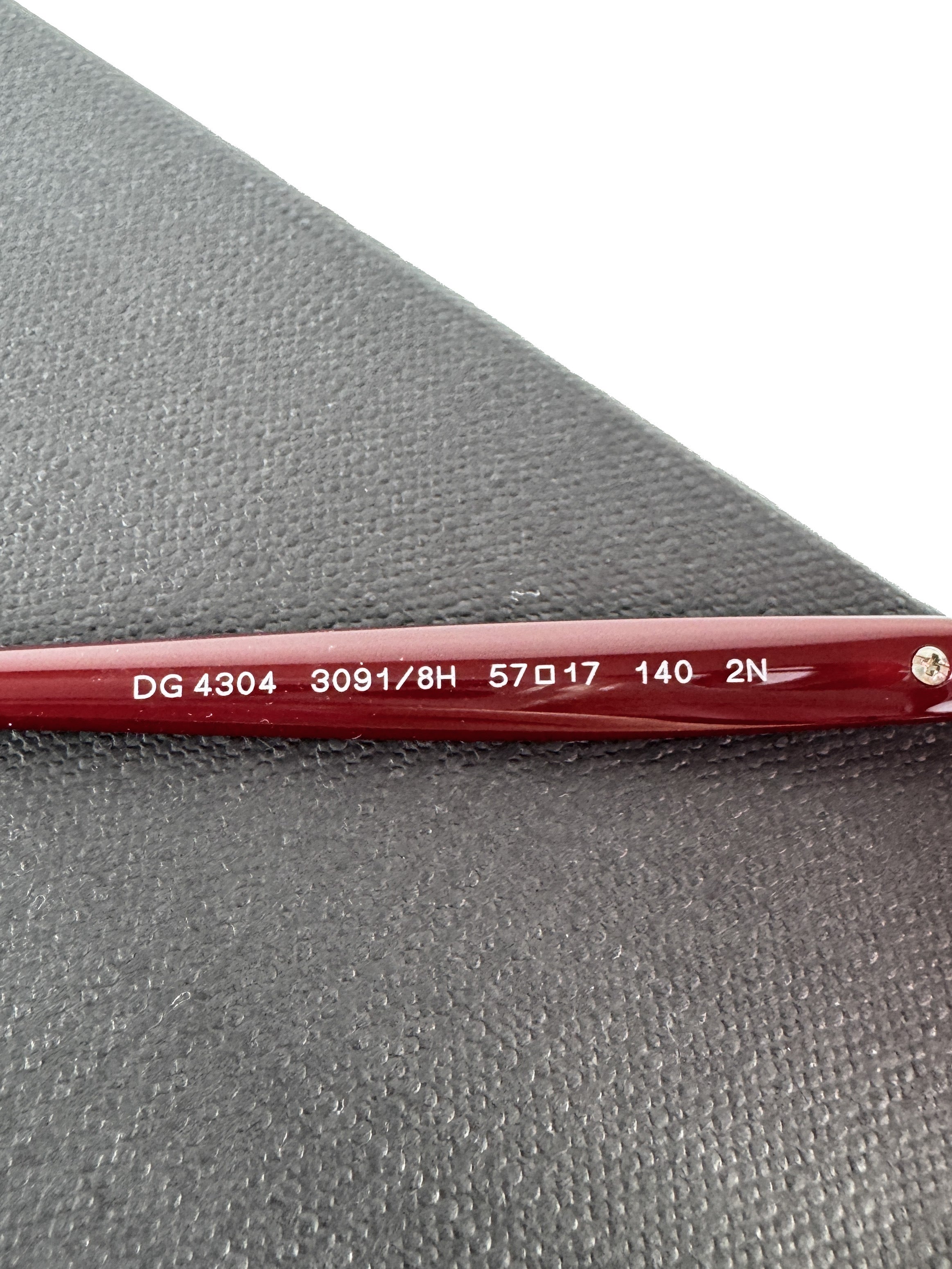 Dolce & Gabbana red sunglasses DG4304 0756