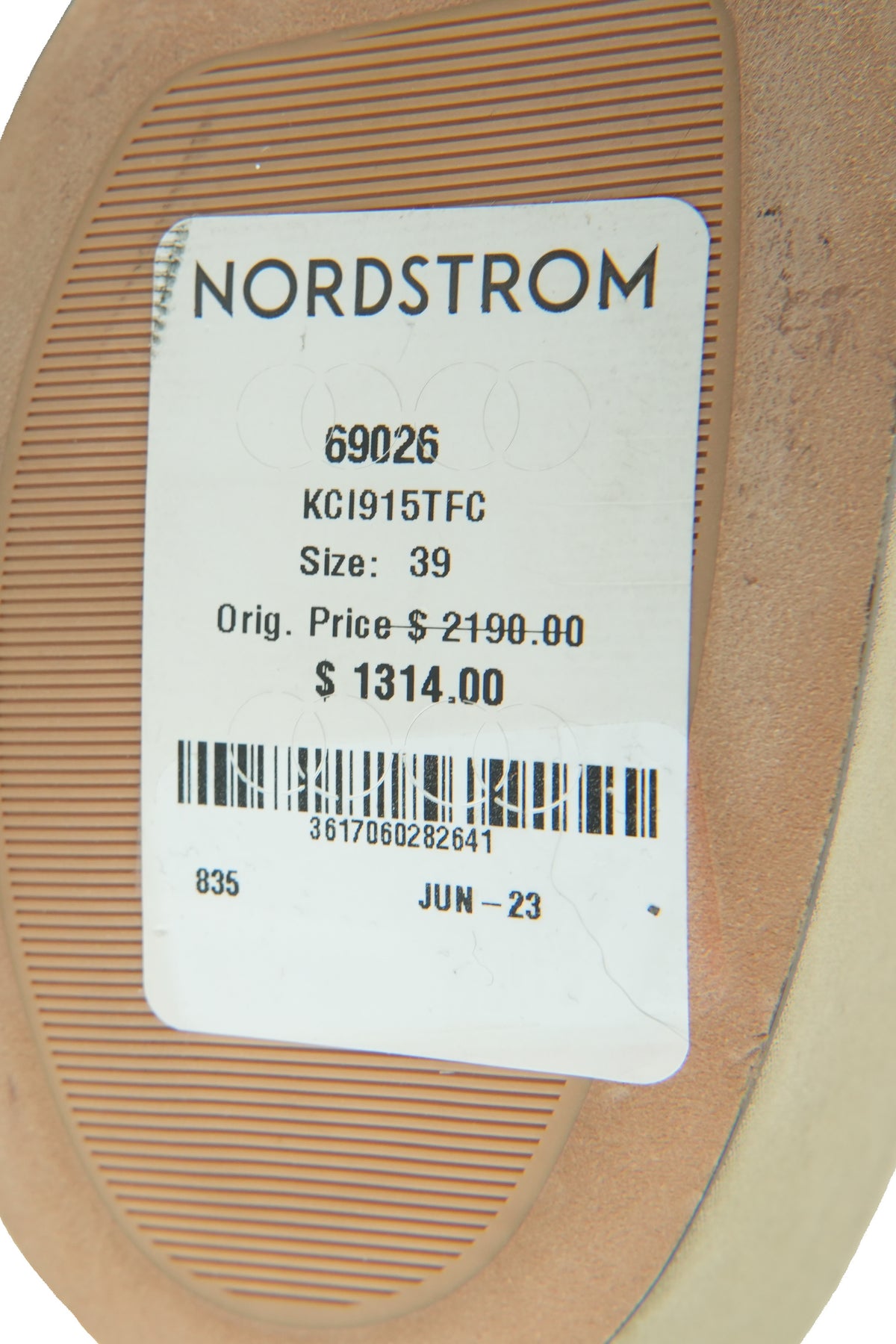 Dior beige technical fabric boots size 39 NEW BOX