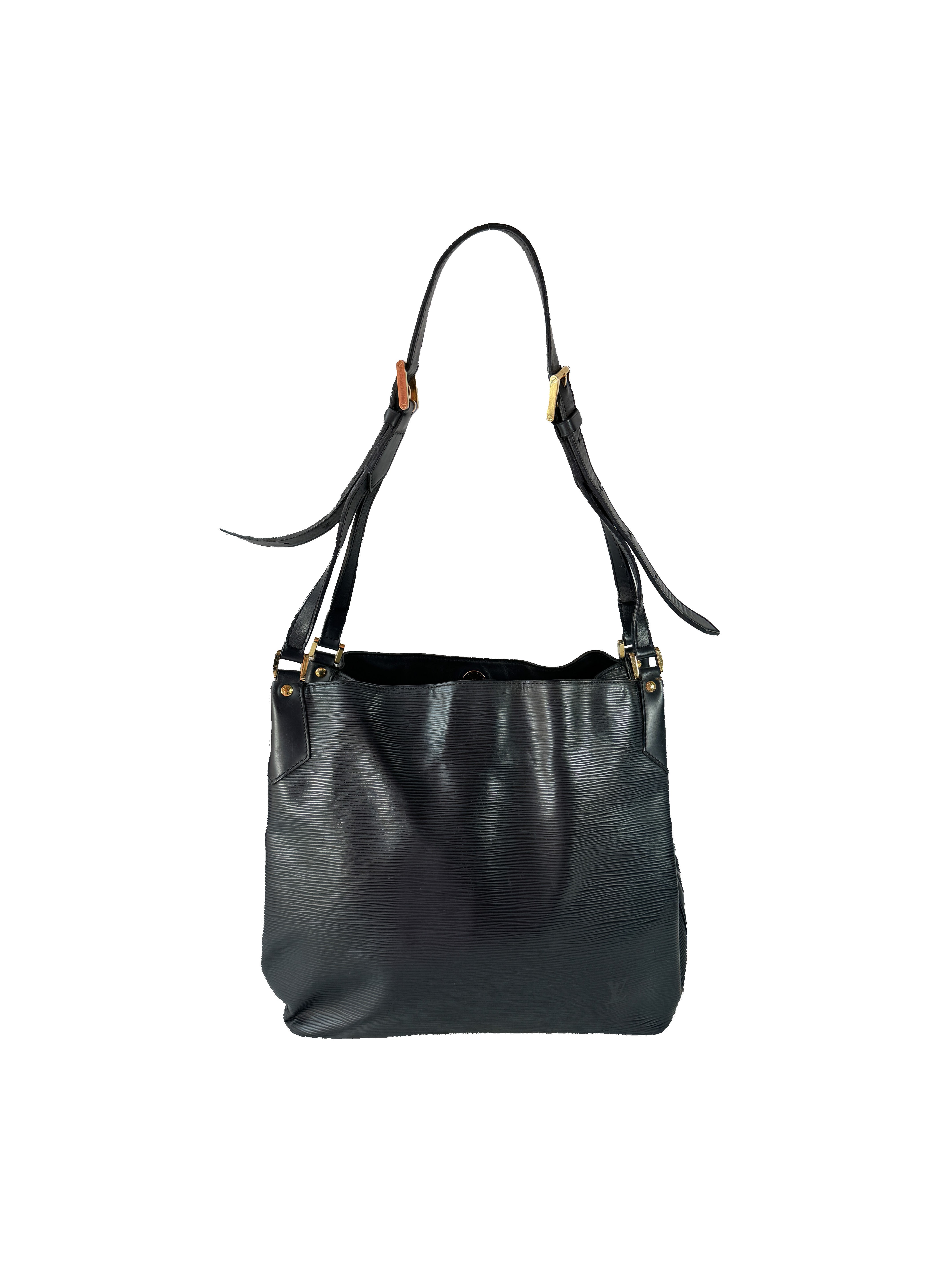 Louis Vuitton black Epi Mandala MM FL0065