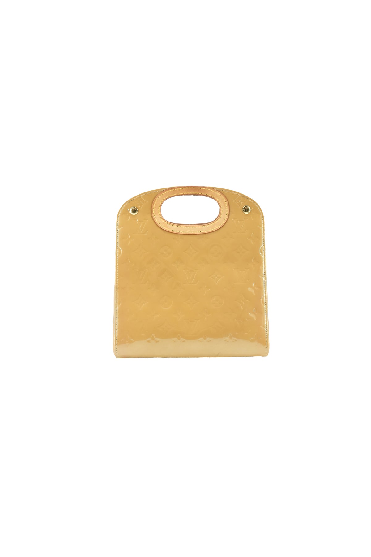 Louis Vuitton gold vernis Maple Drive LM0075