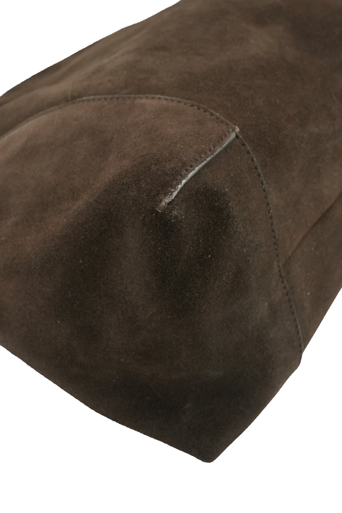 Gucci brown suede vintage shoulder bag 101292-001998