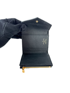 Louis Vuitton black empreinte Victorine wallet NFC