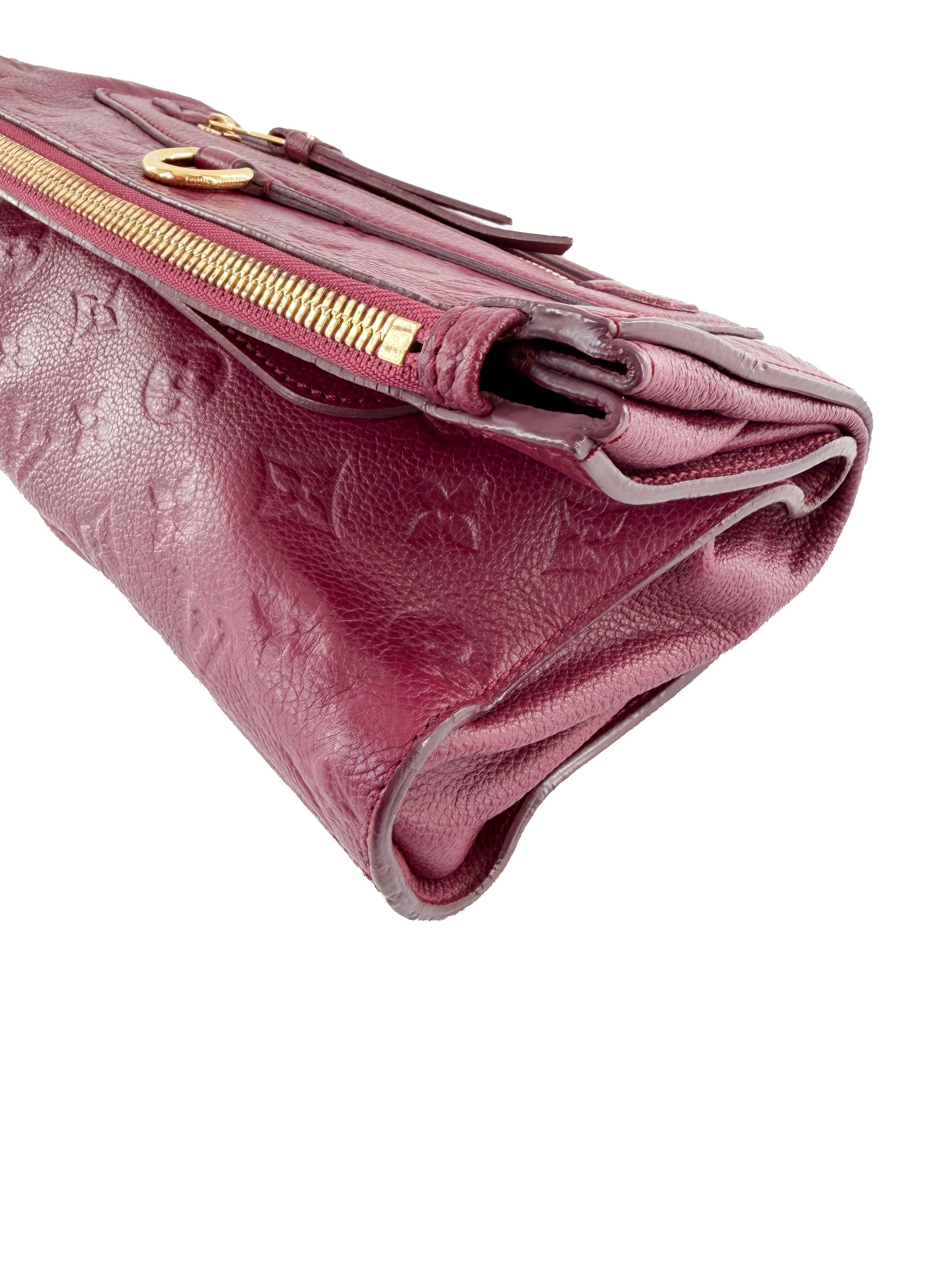 Louis Vuitton berry monogram empreinte Pétillante clutch  TR2144 - My Girlfriend's Wardrobe LLC