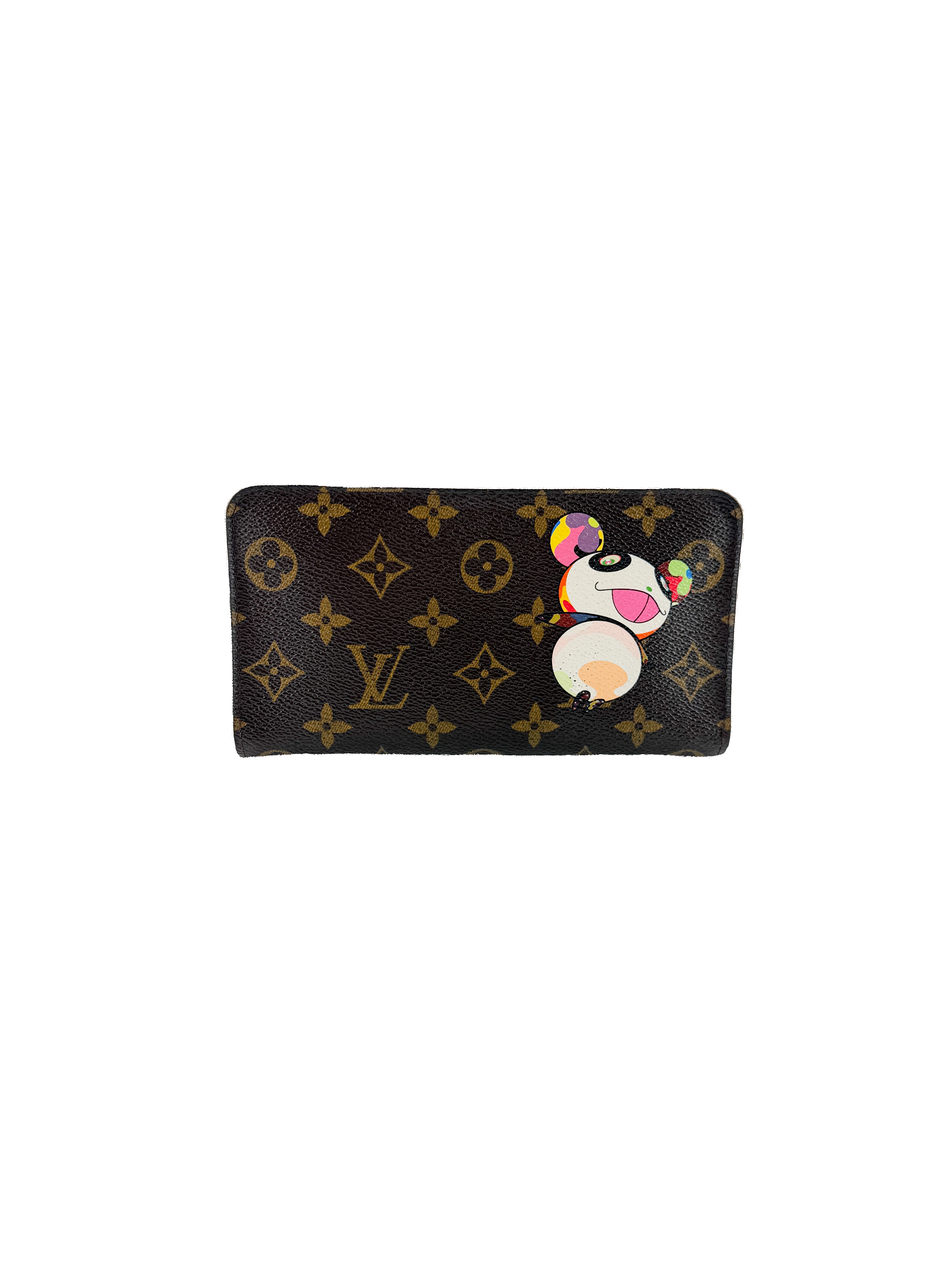 Louis Vuitton Monogram Panda Porte Monnaie Zip wallet CA0094