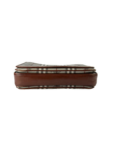Burberry gray check vintage crossbody