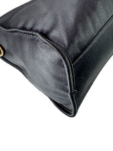 Balenciaga black satin Neo city 115748-1000-C-1669