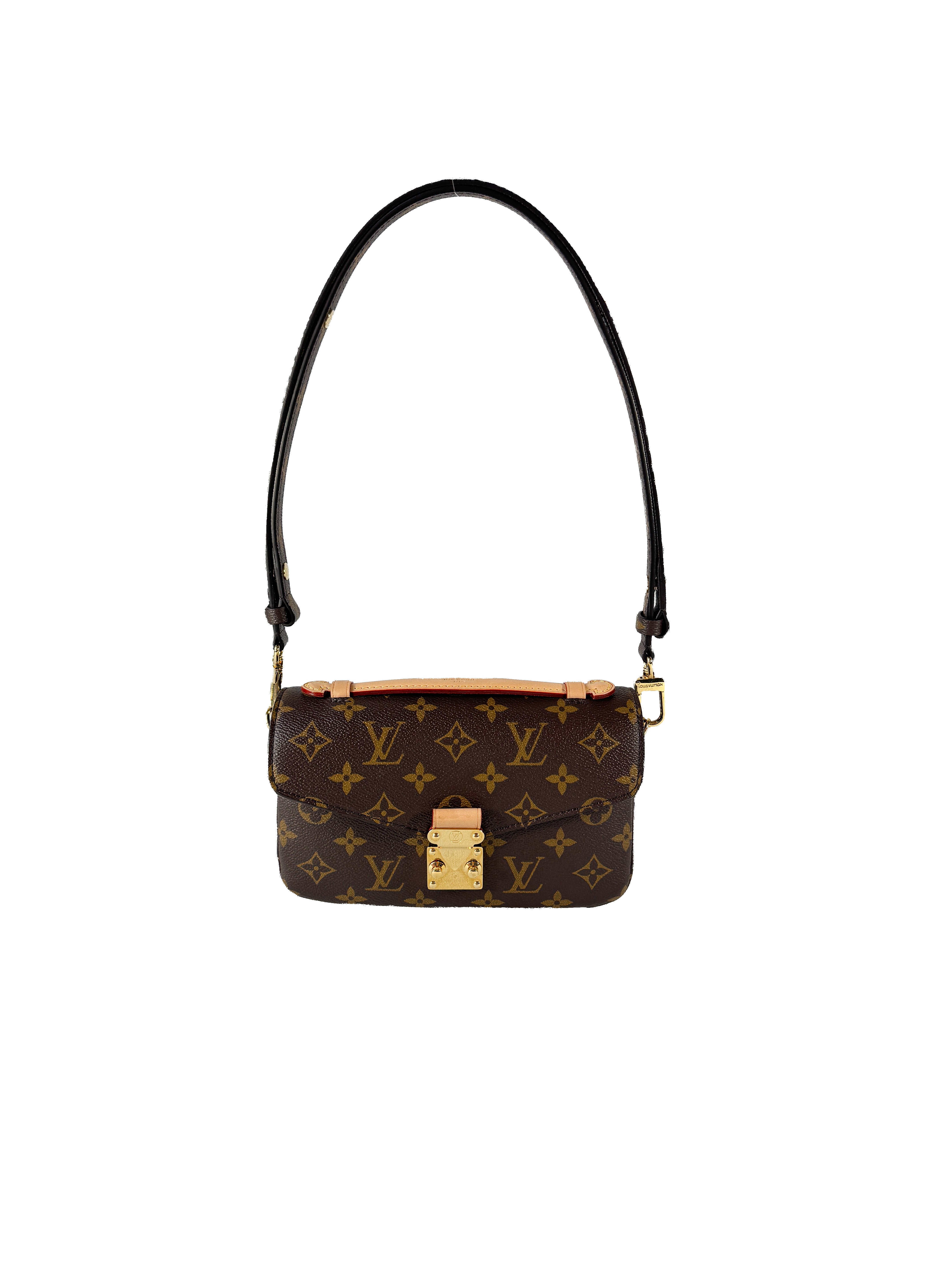 Louis Vuitton monogram pochette metis east west NFC