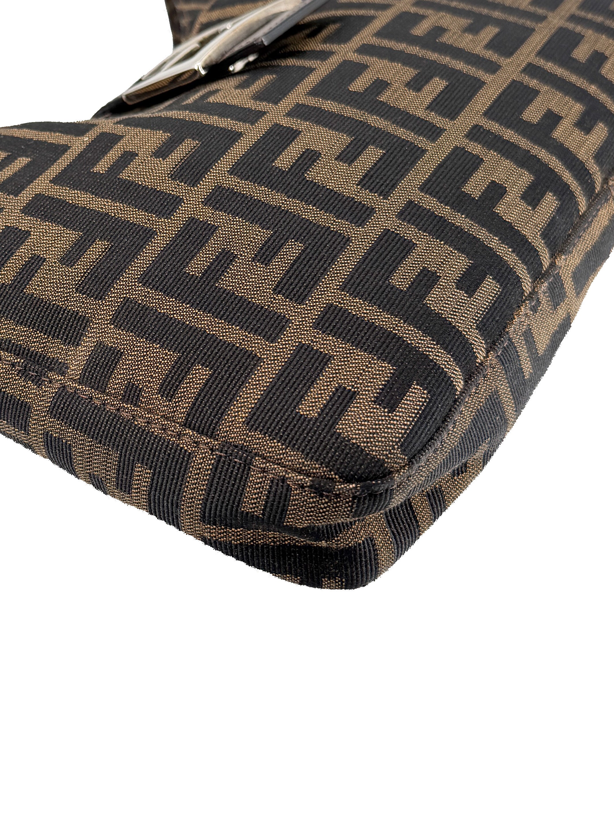 Fendi brown Zucca Mamma shoulder bag *as is*